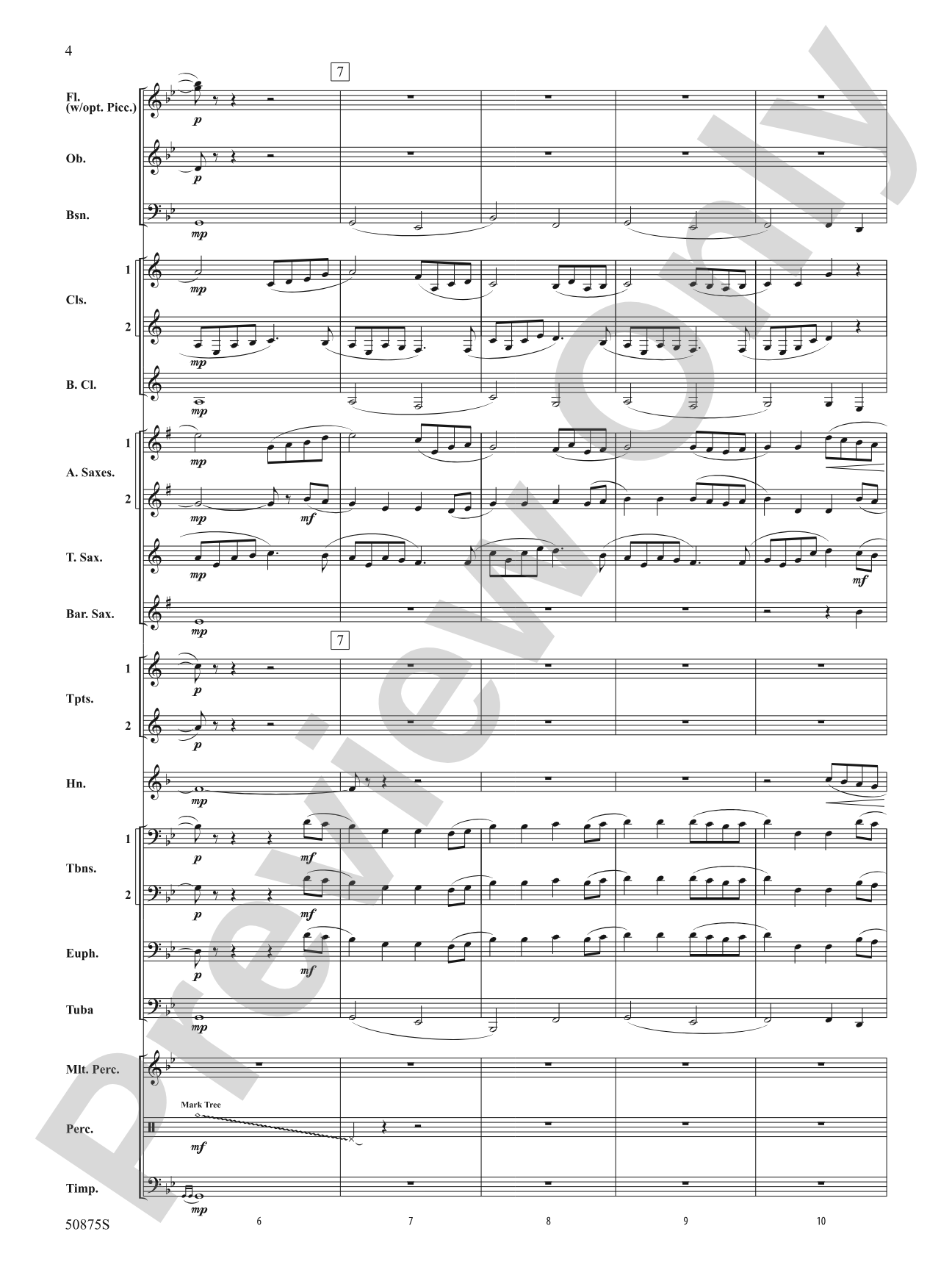 The Parting Glass: Score