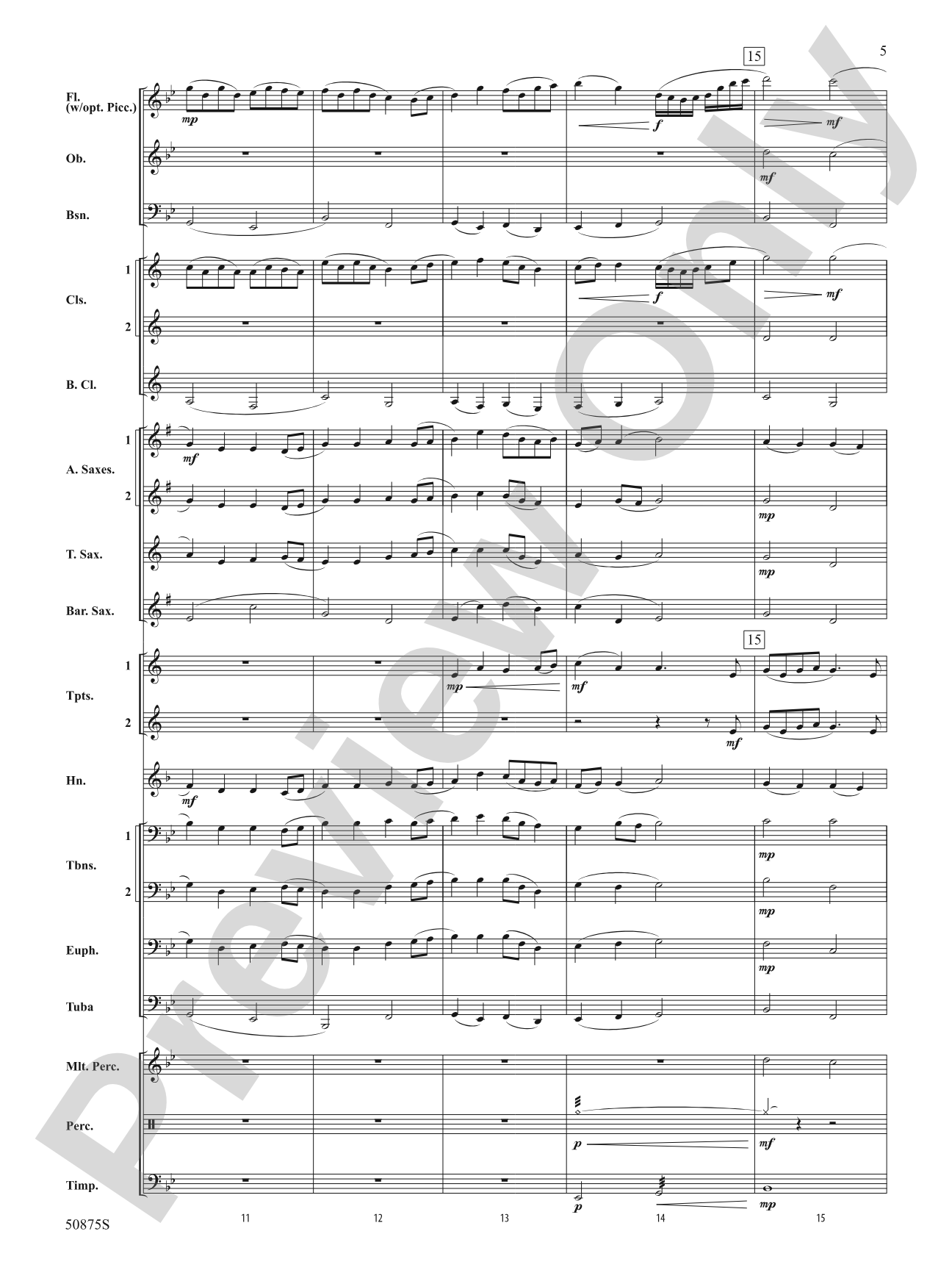 The Parting Glass: Score