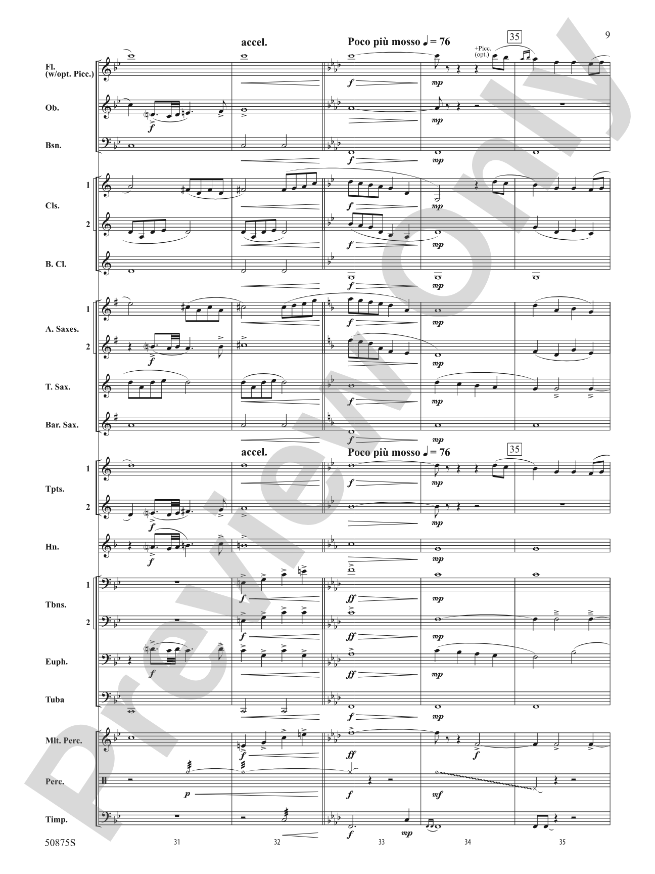 The Parting Glass: Score