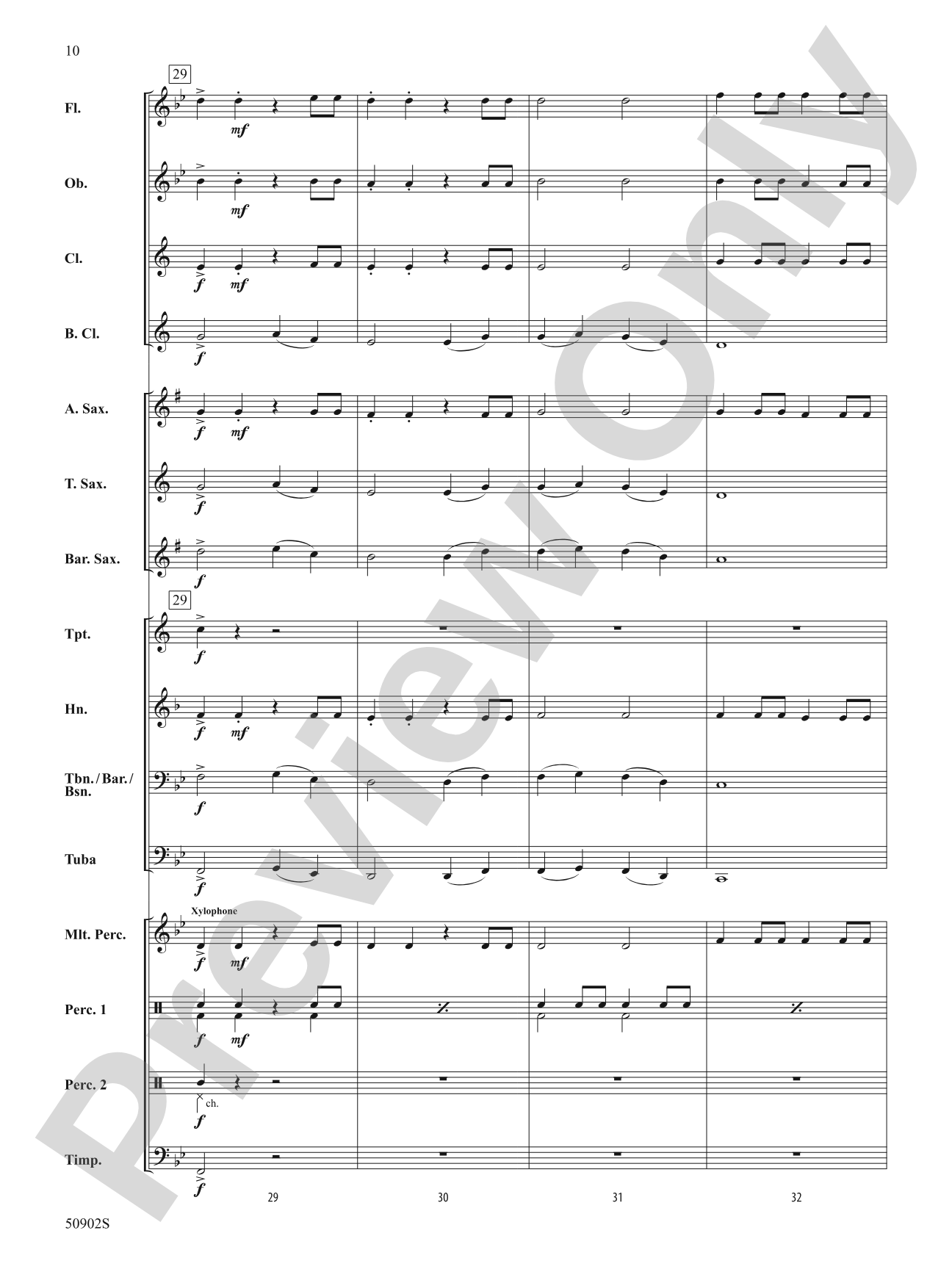 Courageous Spirit: Concert Band Conductor Score & Parts