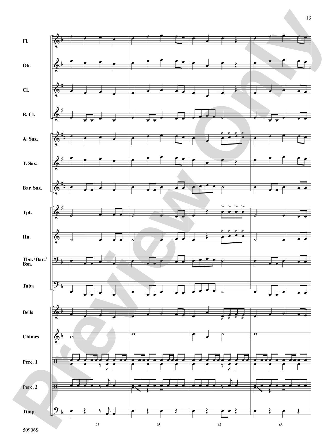 Modal Marauders: Concert Band Conductor Score & Parts