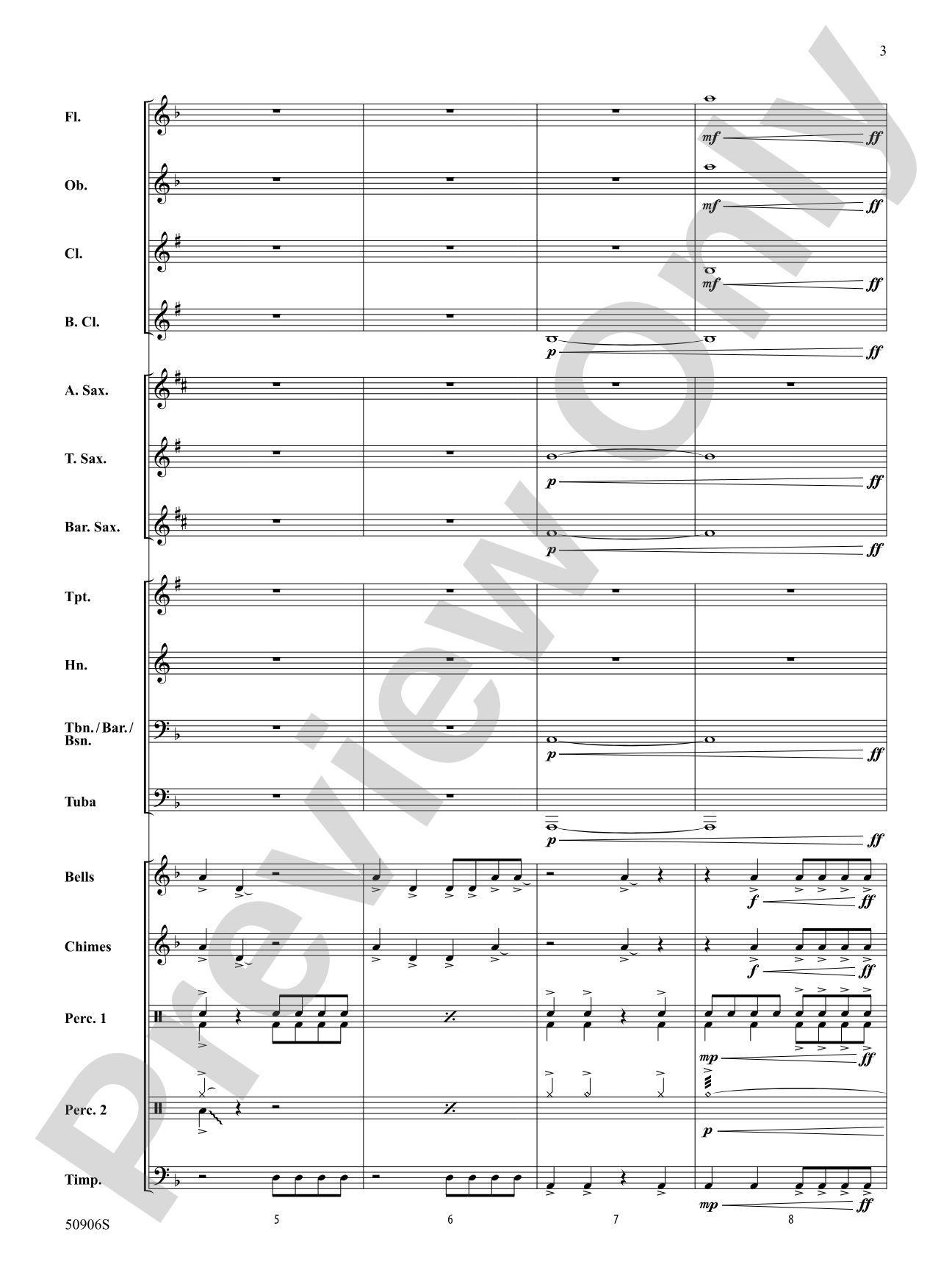 Modal Marauders: Concert Band Conductor Score & Parts