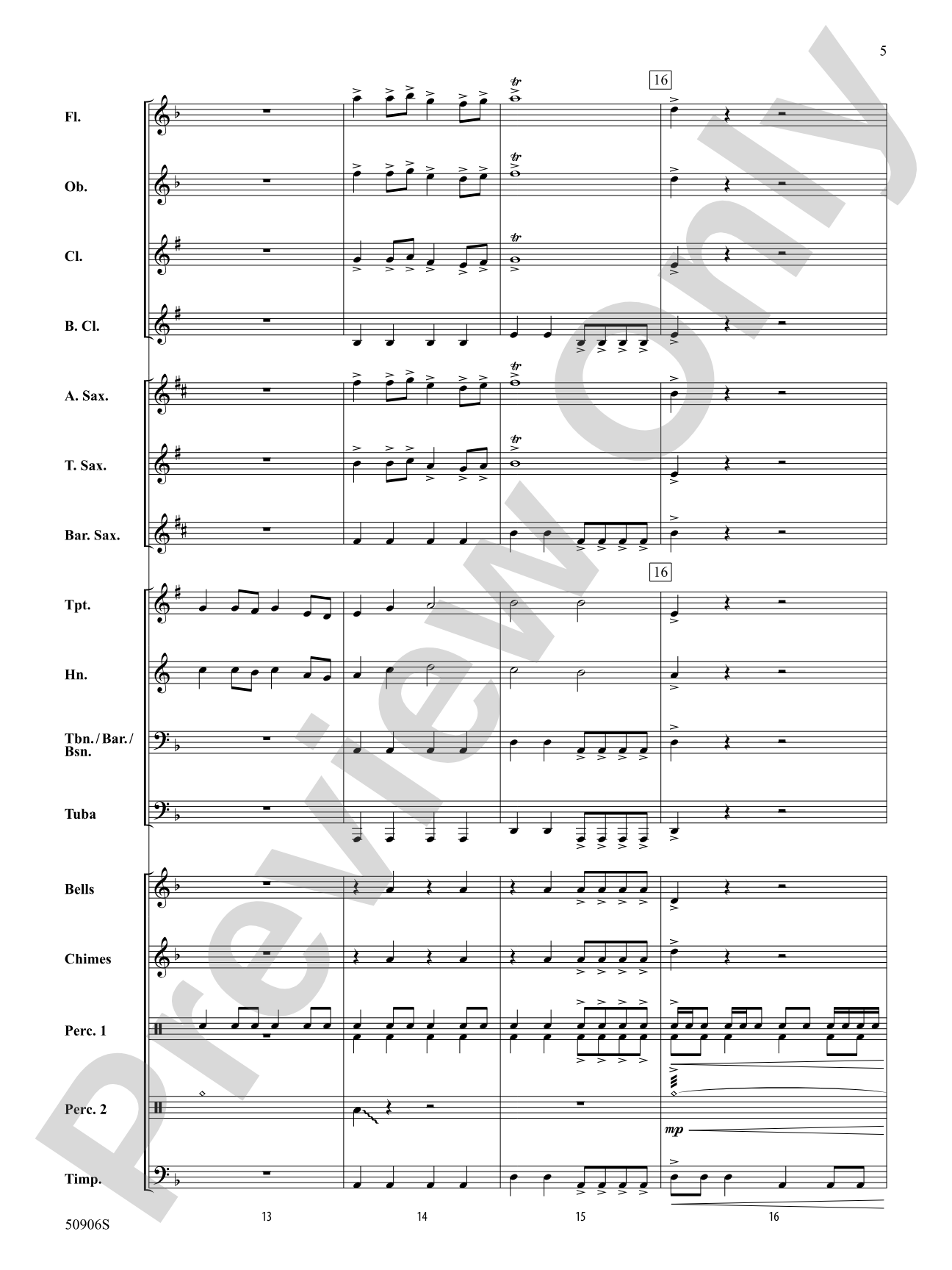 Modal Marauders: Concert Band Conductor Score & Parts