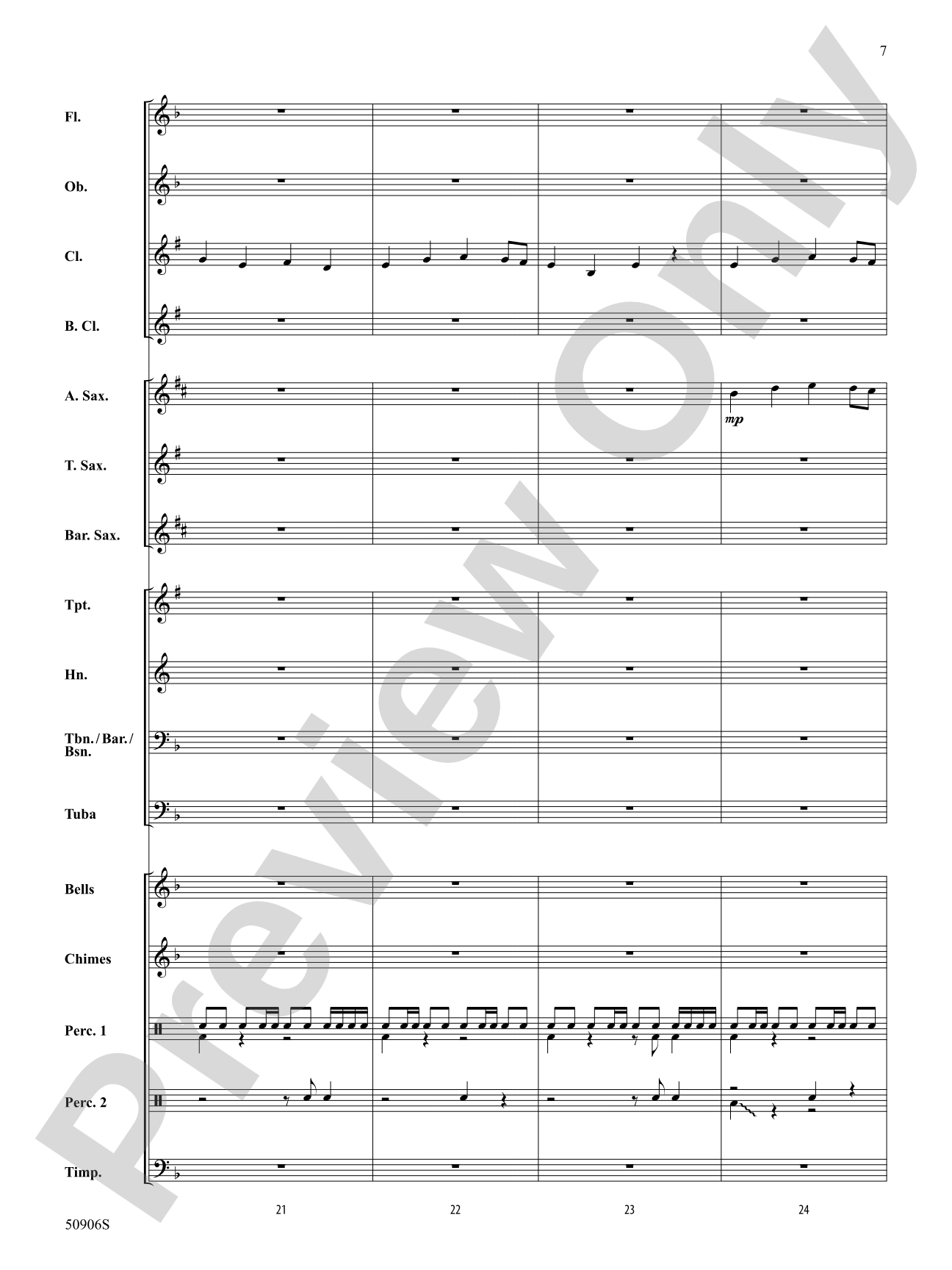 Modal Marauders: Concert Band Conductor Score & Parts