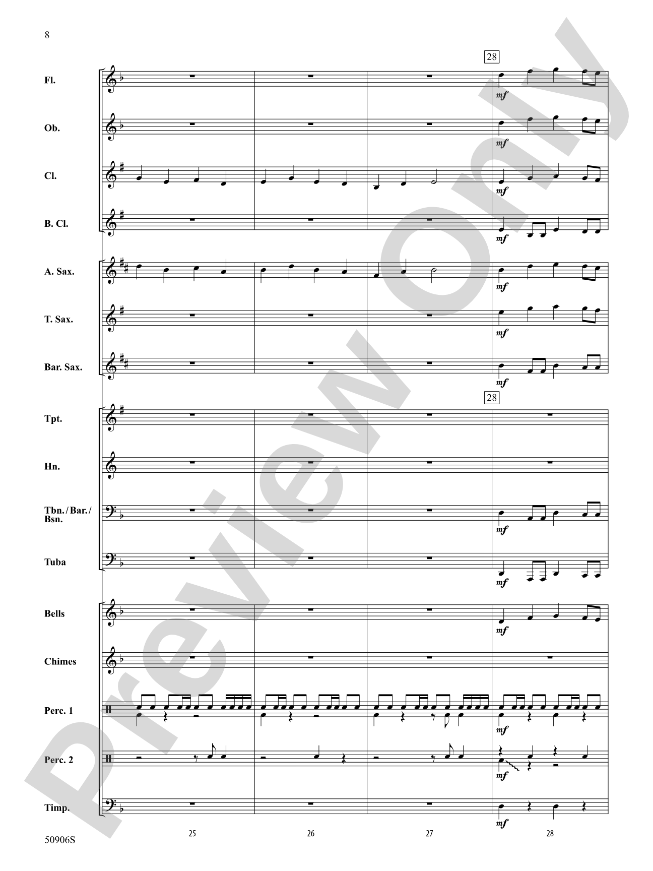 Modal Marauders: Concert Band Conductor Score & Parts