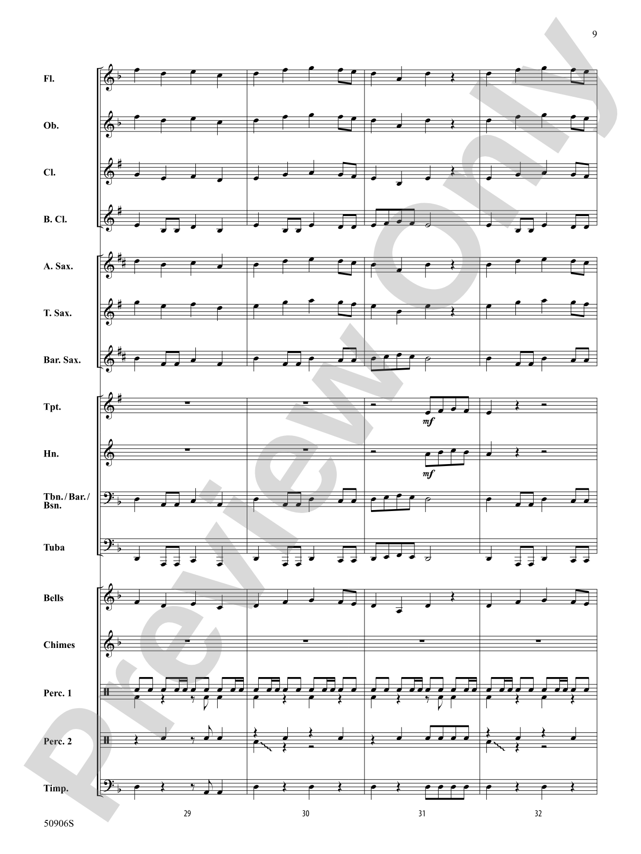 Modal Marauders: Concert Band Conductor Score & Parts