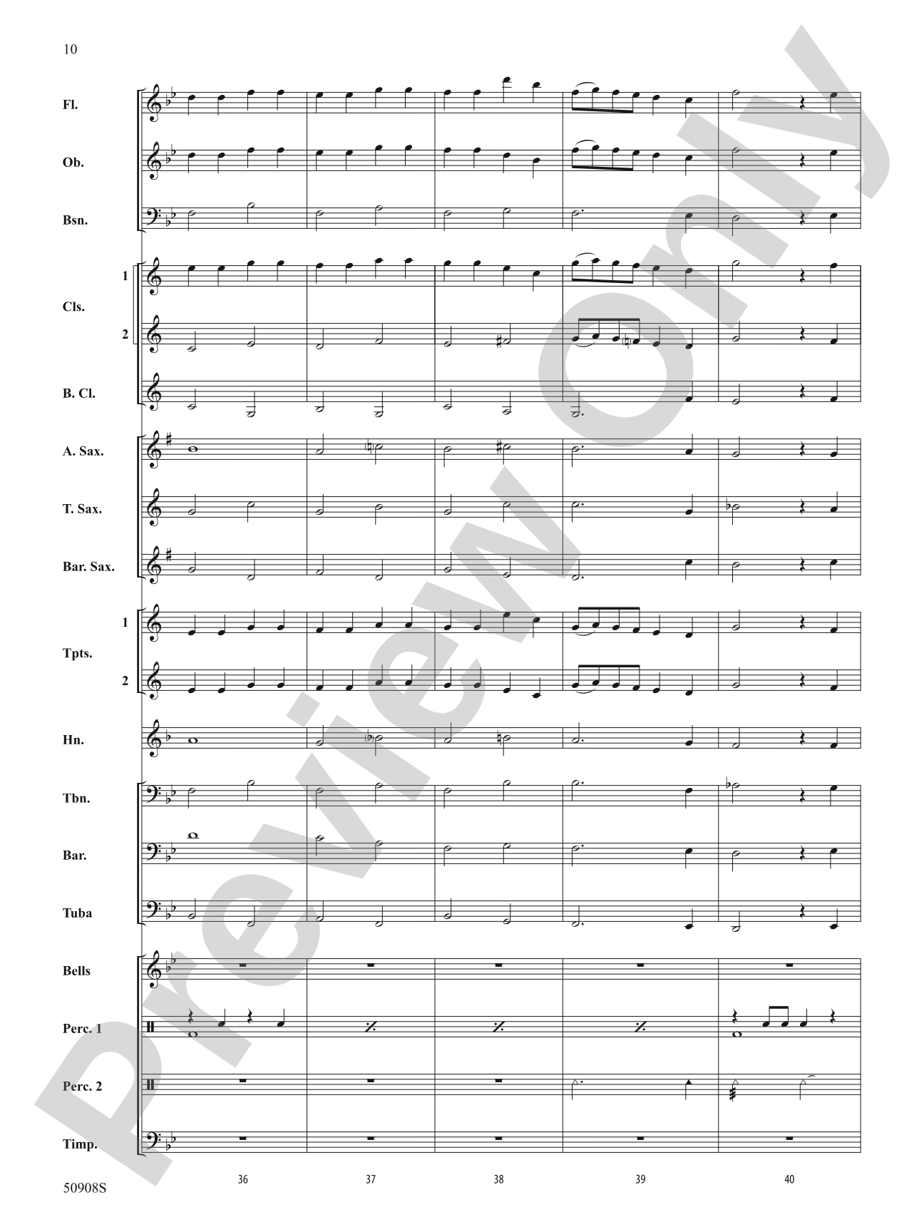Polka: Concert Band Conductor Score & Parts