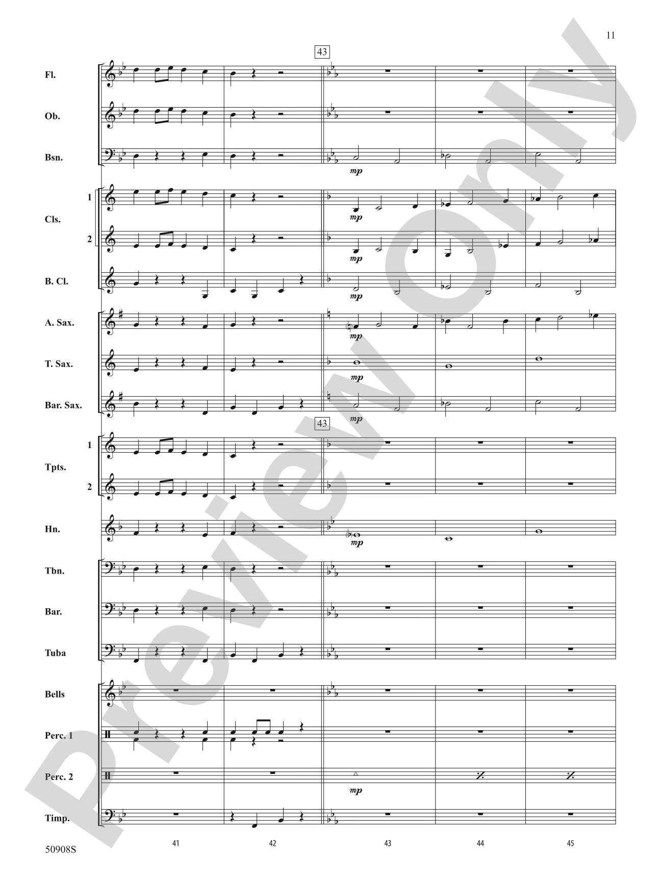 Polka: Concert Band Conductor Score & Parts