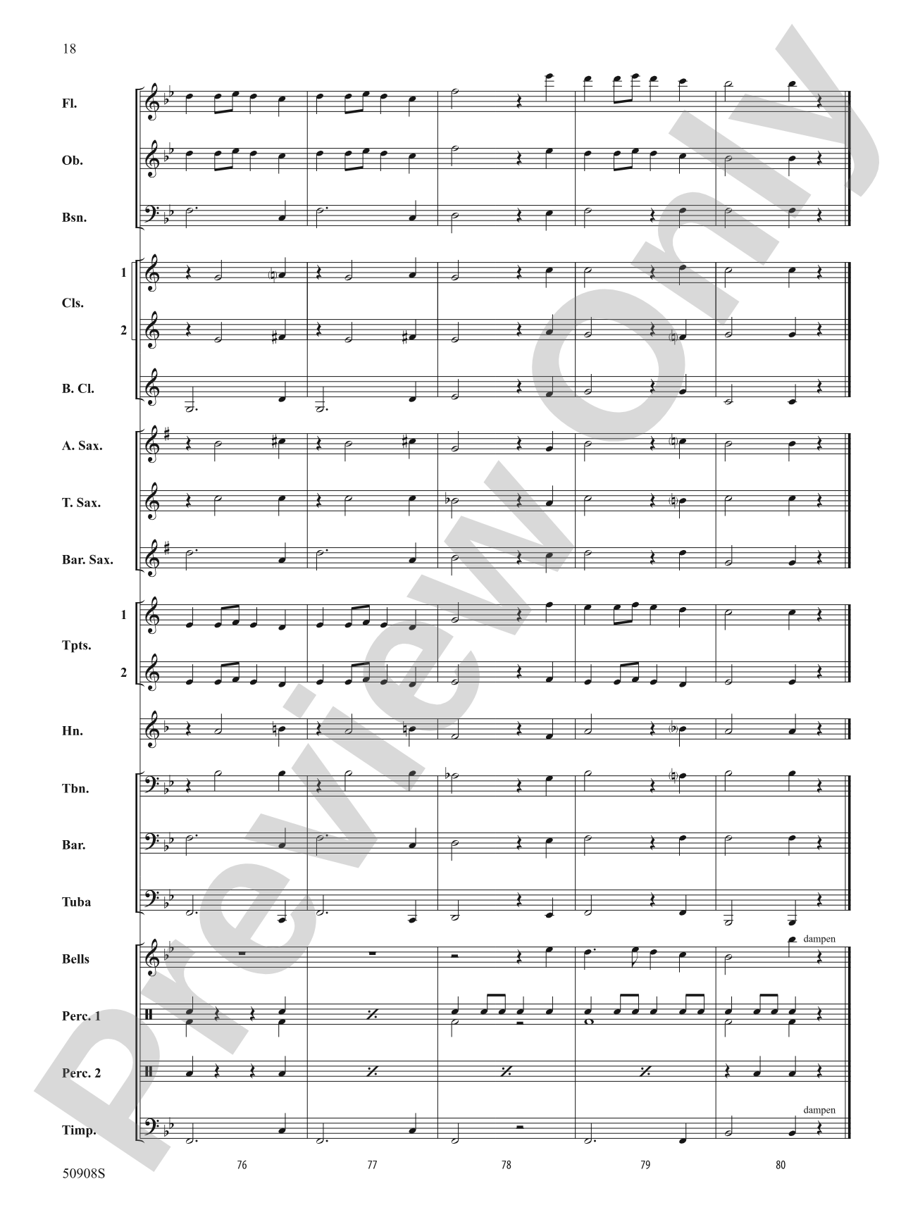 Polka: Concert Band Conductor Score & Parts