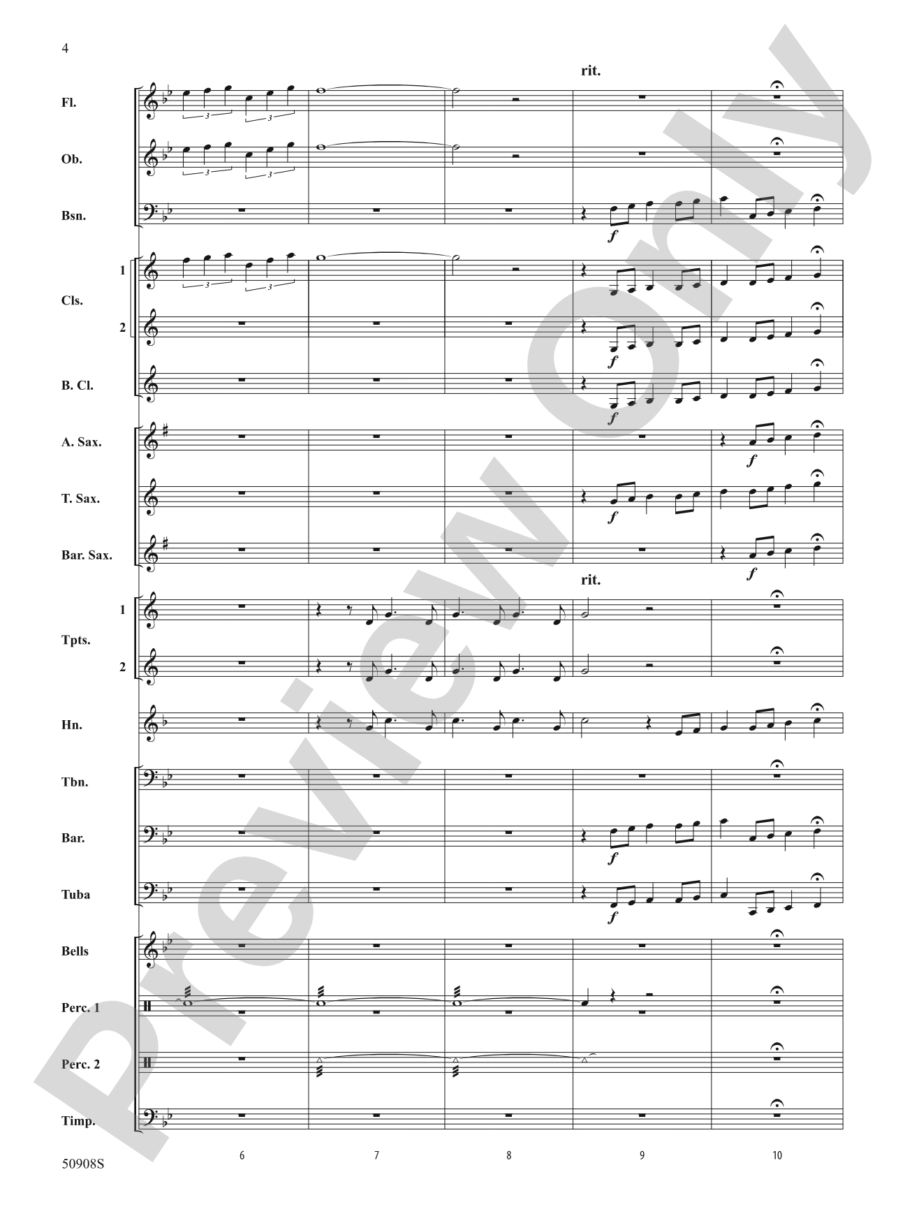 Polka: Concert Band Conductor Score & Parts