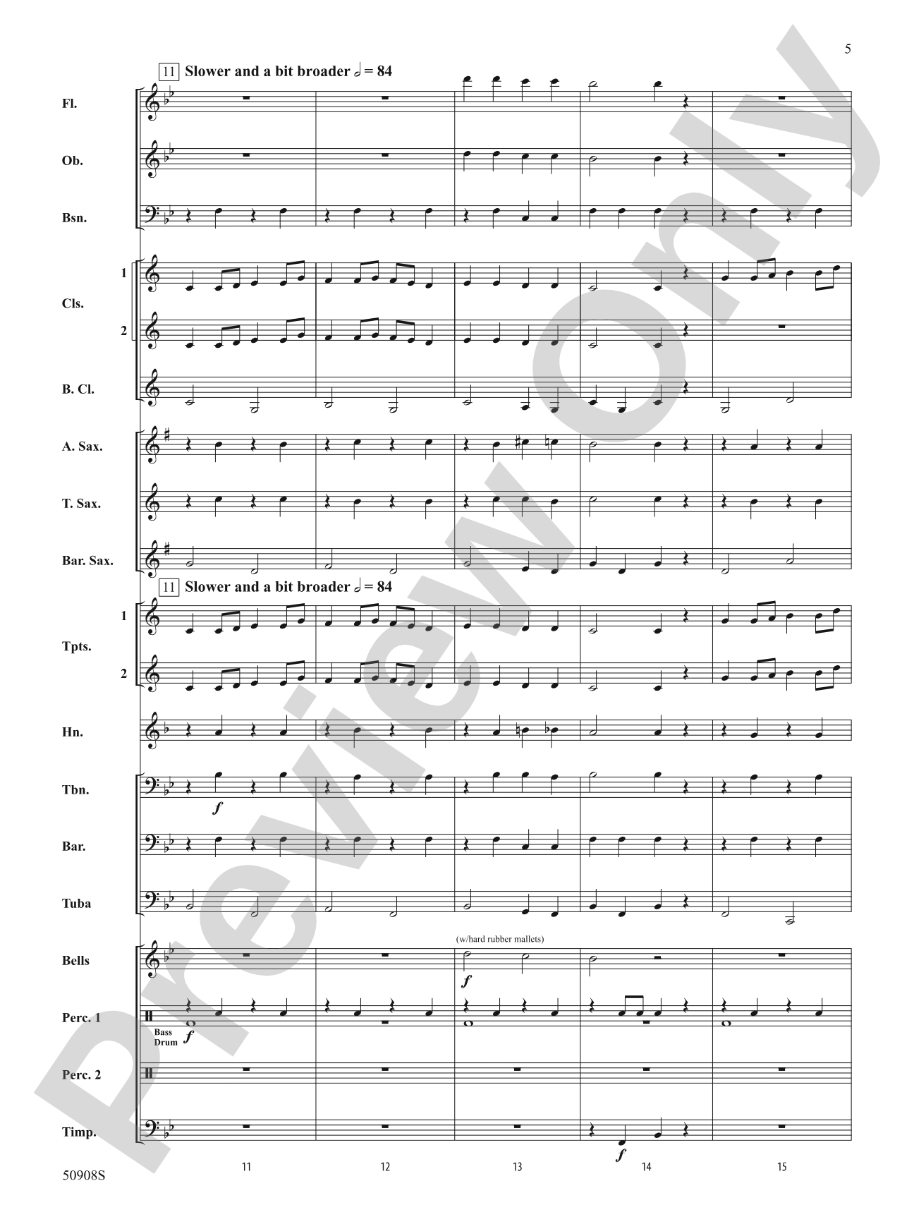 Polka: Concert Band Conductor Score & Parts