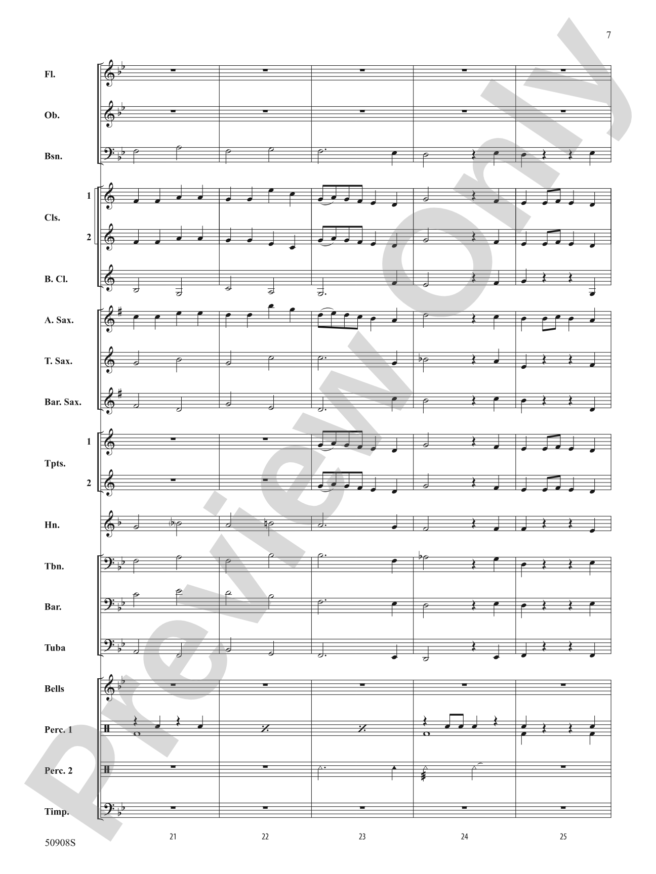 Polka: Concert Band Conductor Score & Parts