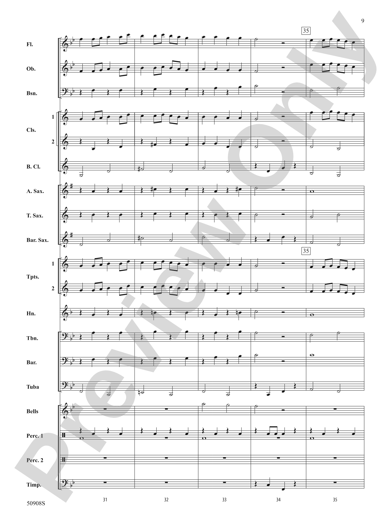Polka: Concert Band Conductor Score & Parts