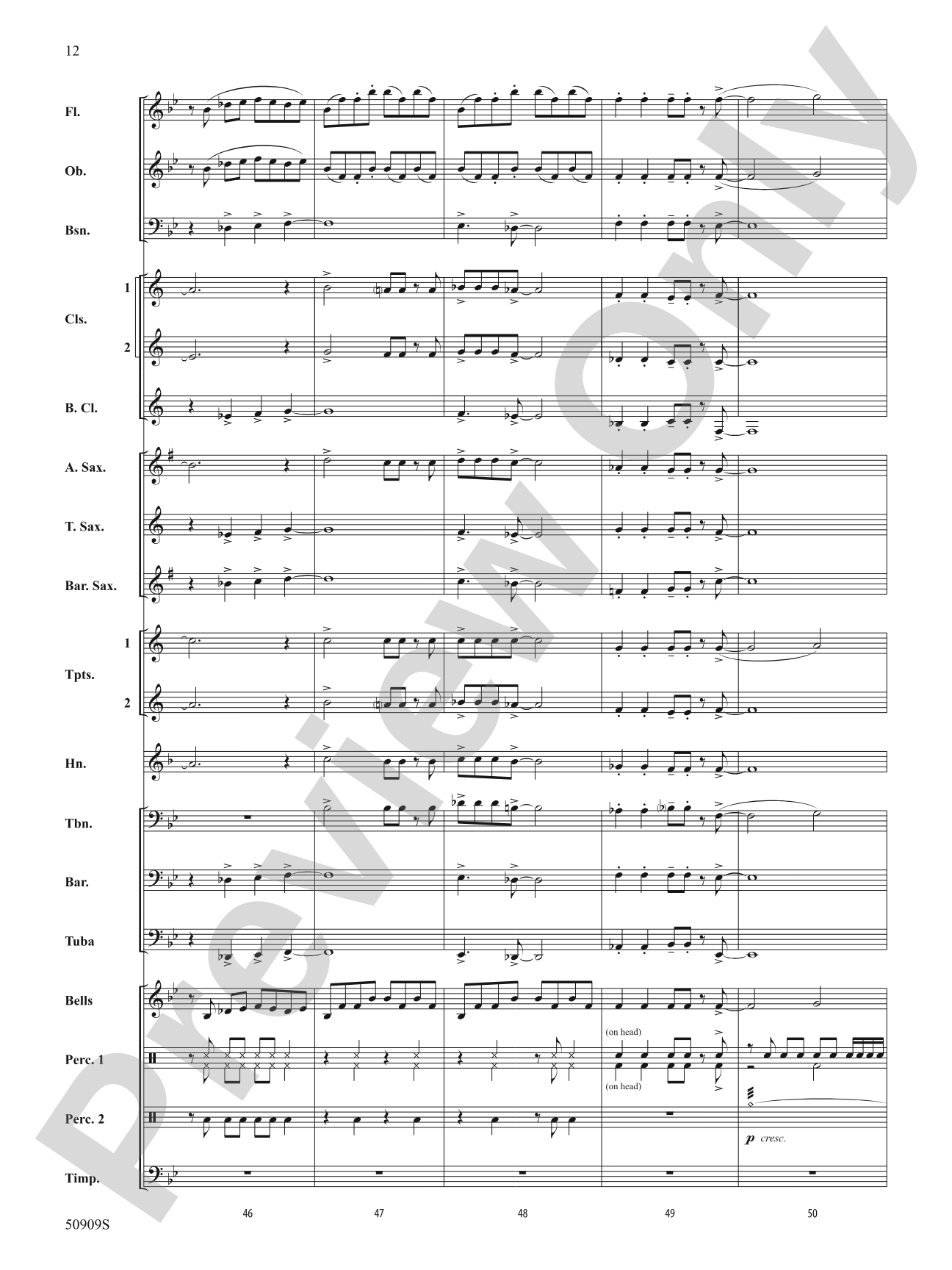 High Velocity: Concert Band Conductor Score & Parts