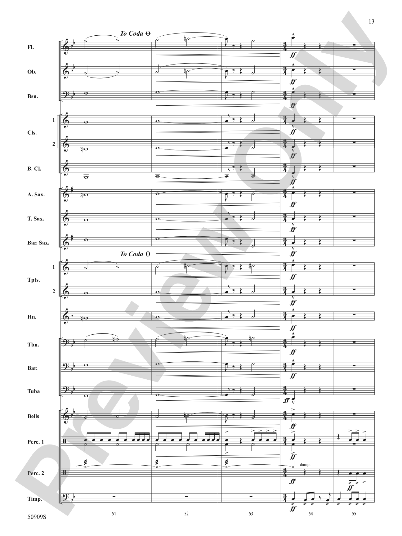 High Velocity: Concert Band Conductor Score & Parts
