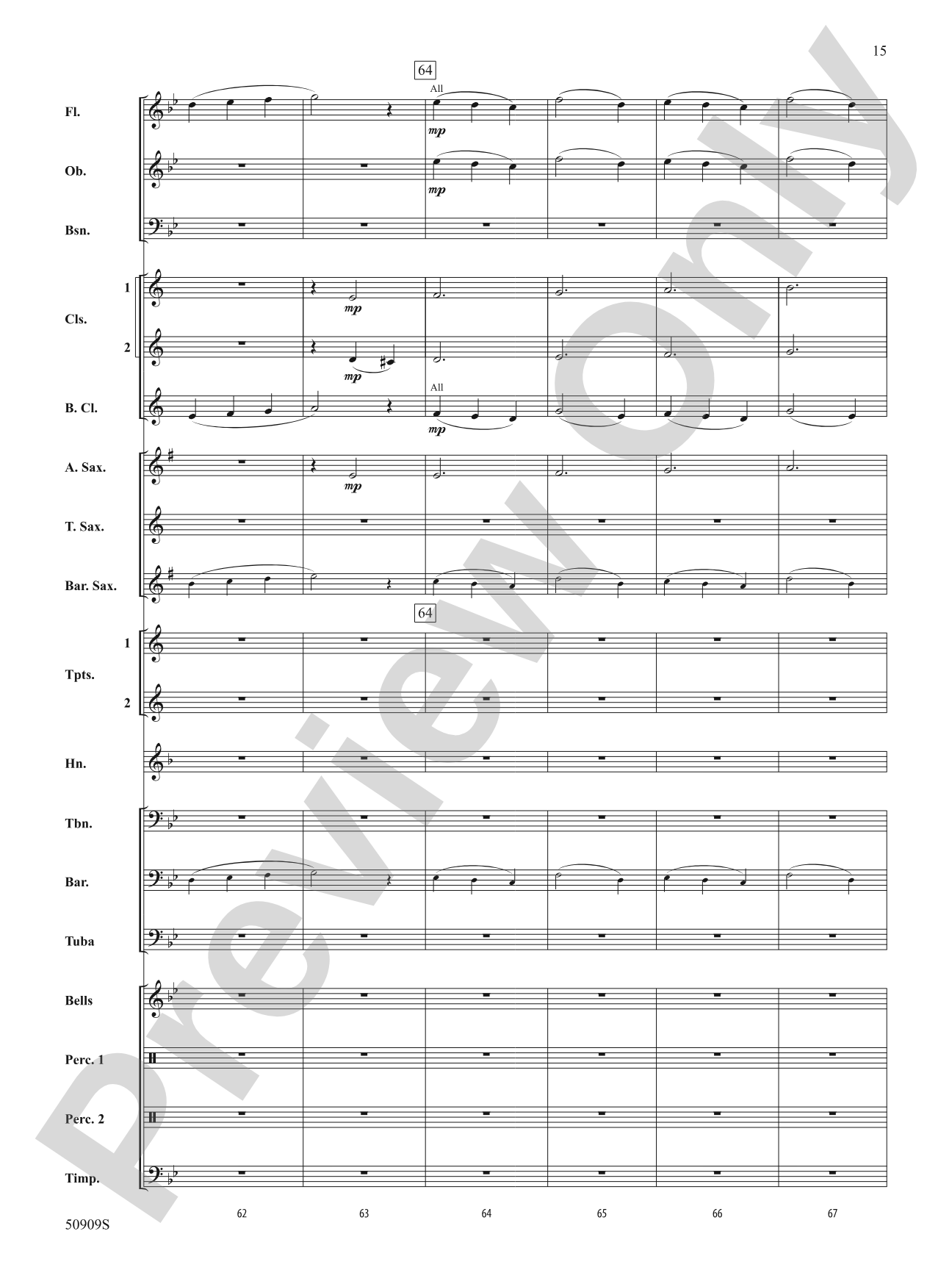 High Velocity: Concert Band Conductor Score & Parts