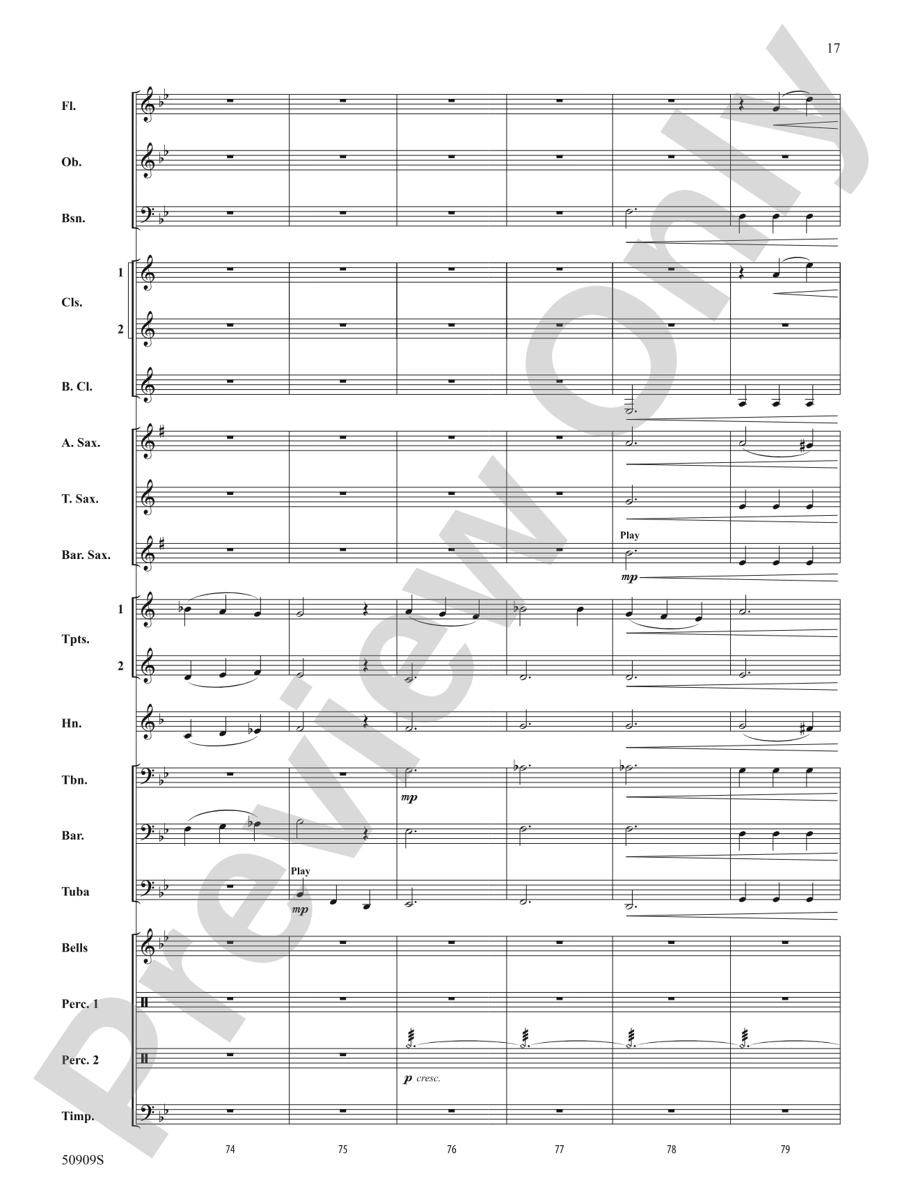 High Velocity: Concert Band Conductor Score & Parts