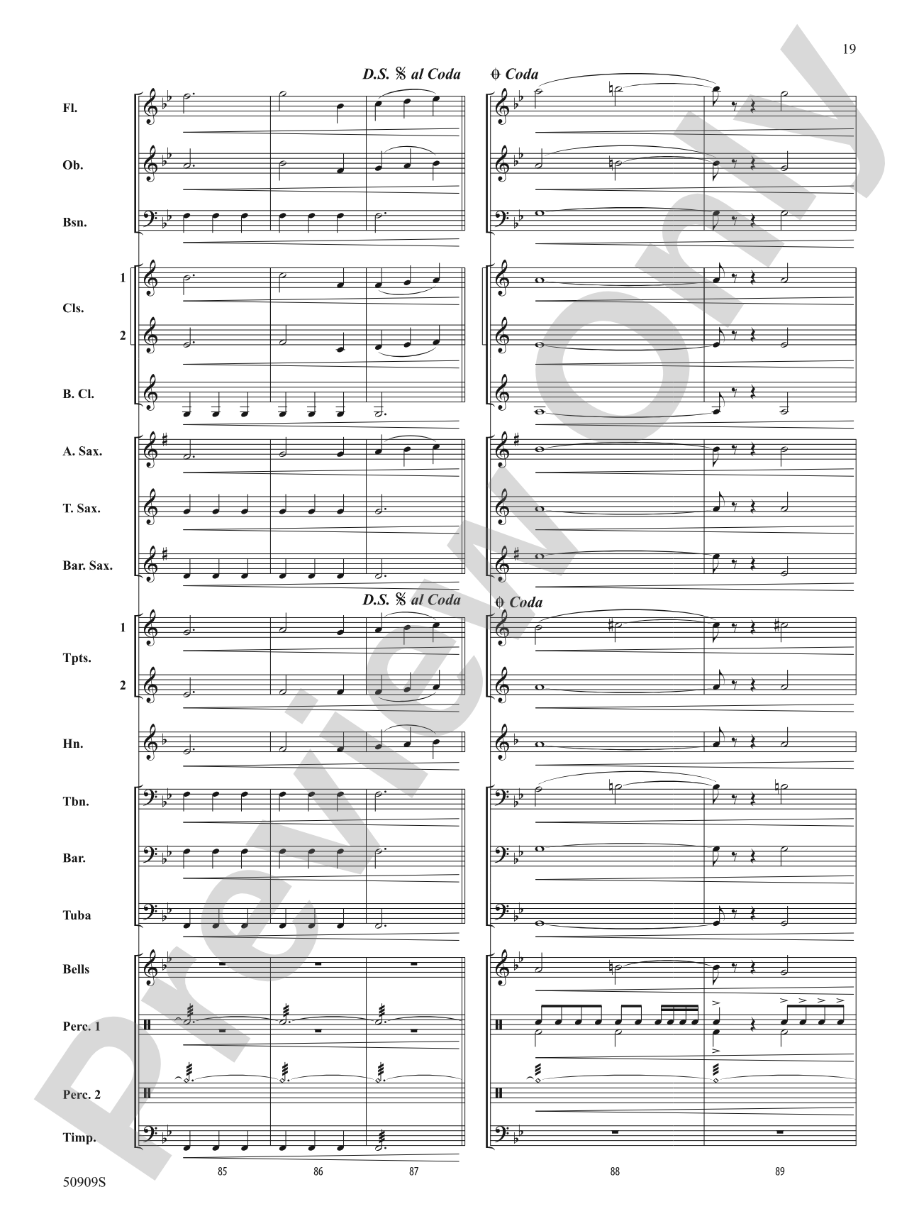 High Velocity: Concert Band Conductor Score & Parts