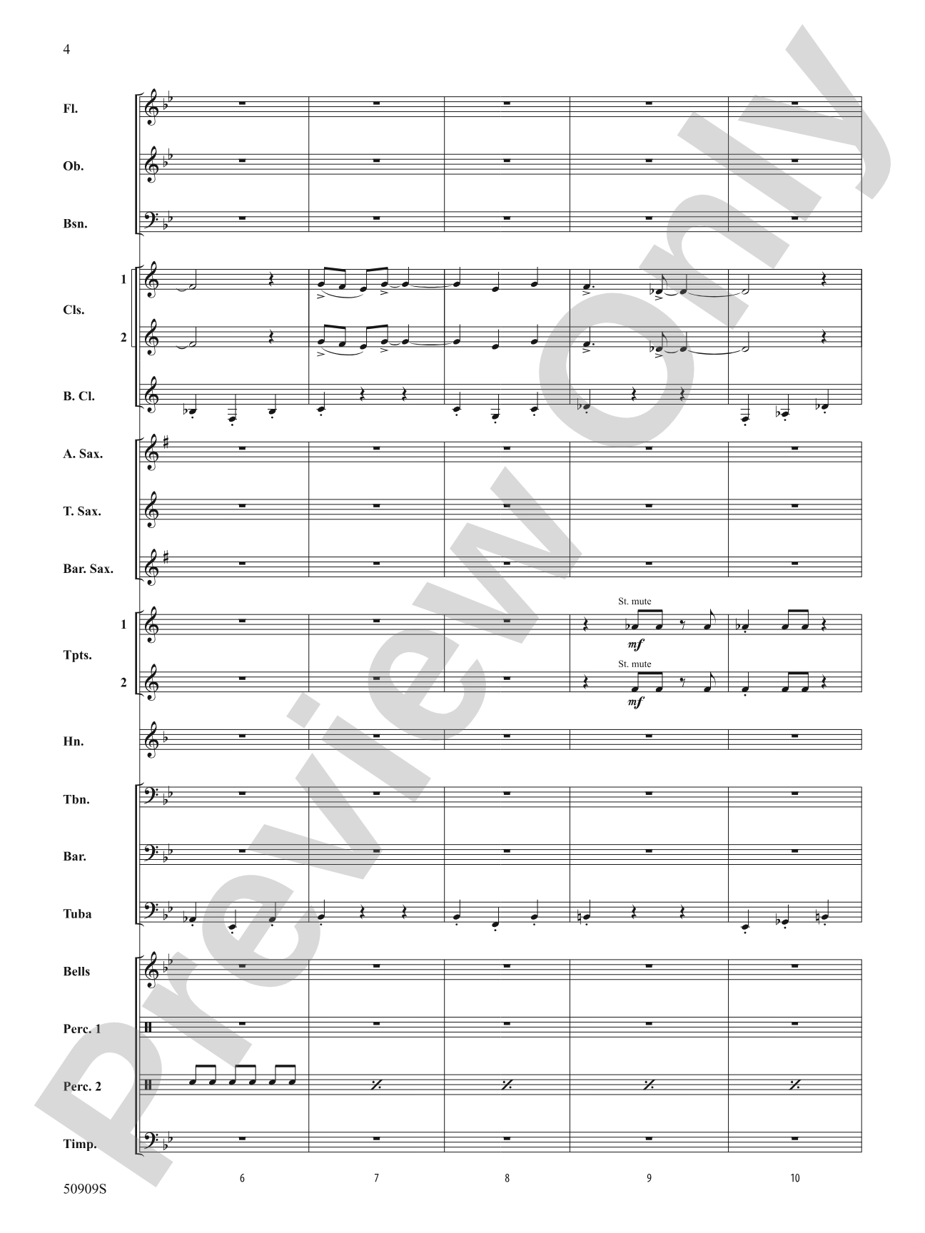 High Velocity: Concert Band Conductor Score & Parts