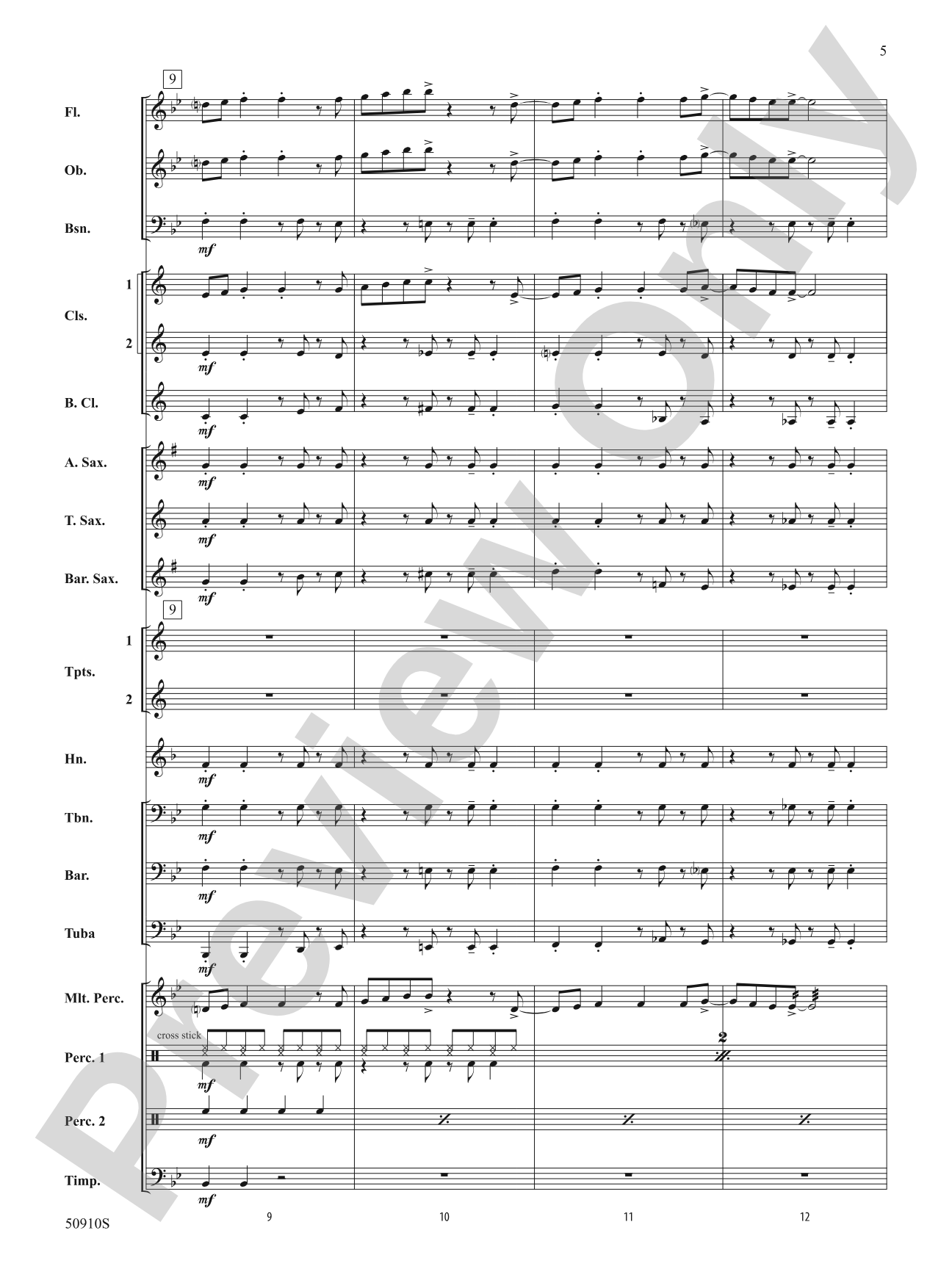 Santa Claus Is Comin' to Town: Concert Band Conductor Score & Parts