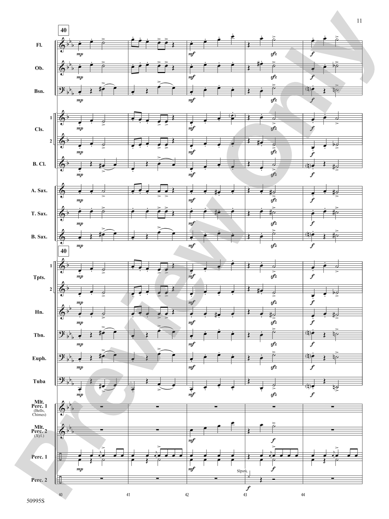 Pranks of the Pesky Poltergeist: Concert Band Conductor Score & Parts