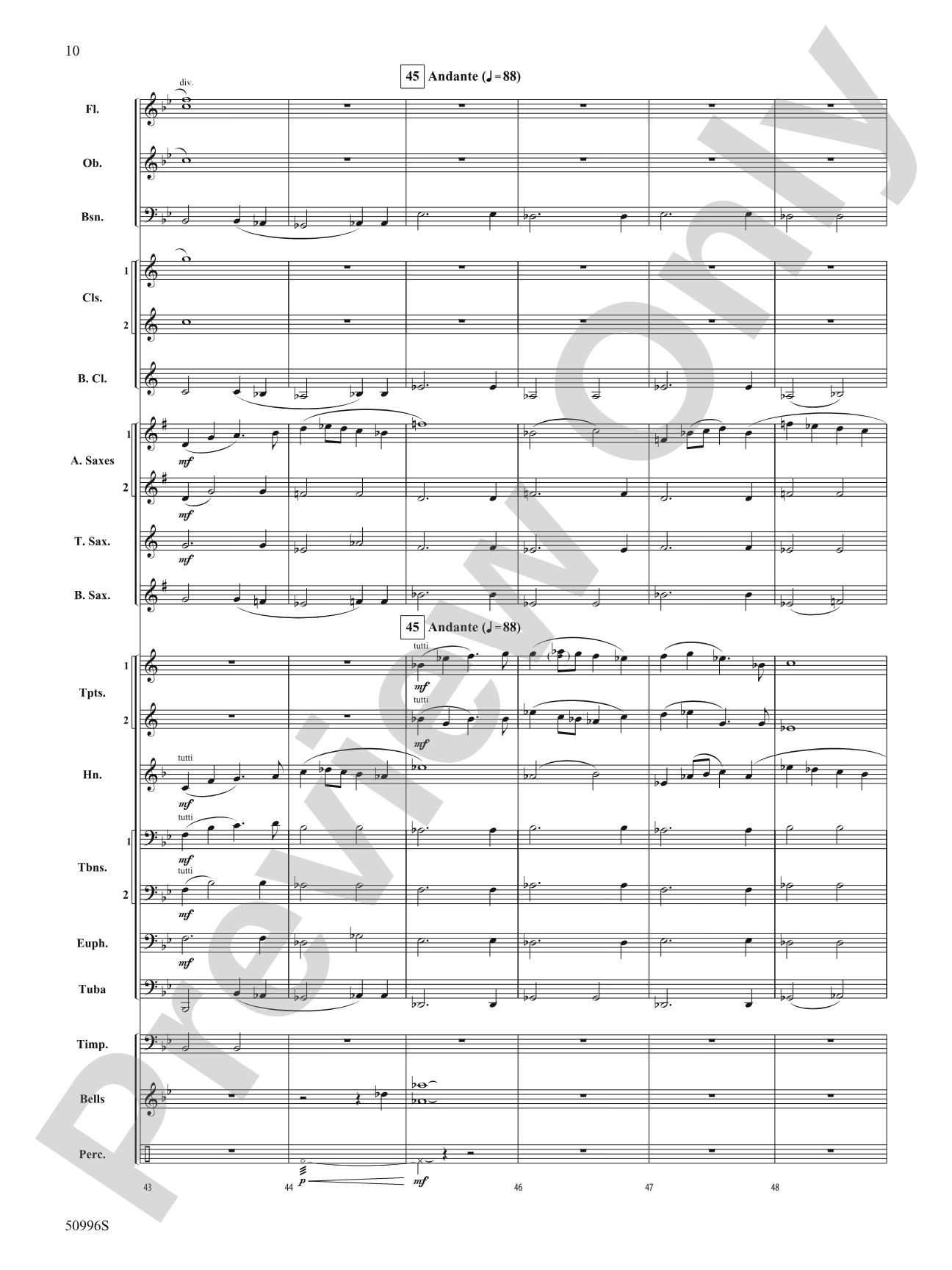 Cherished: Concert Band Conductor Score & Parts