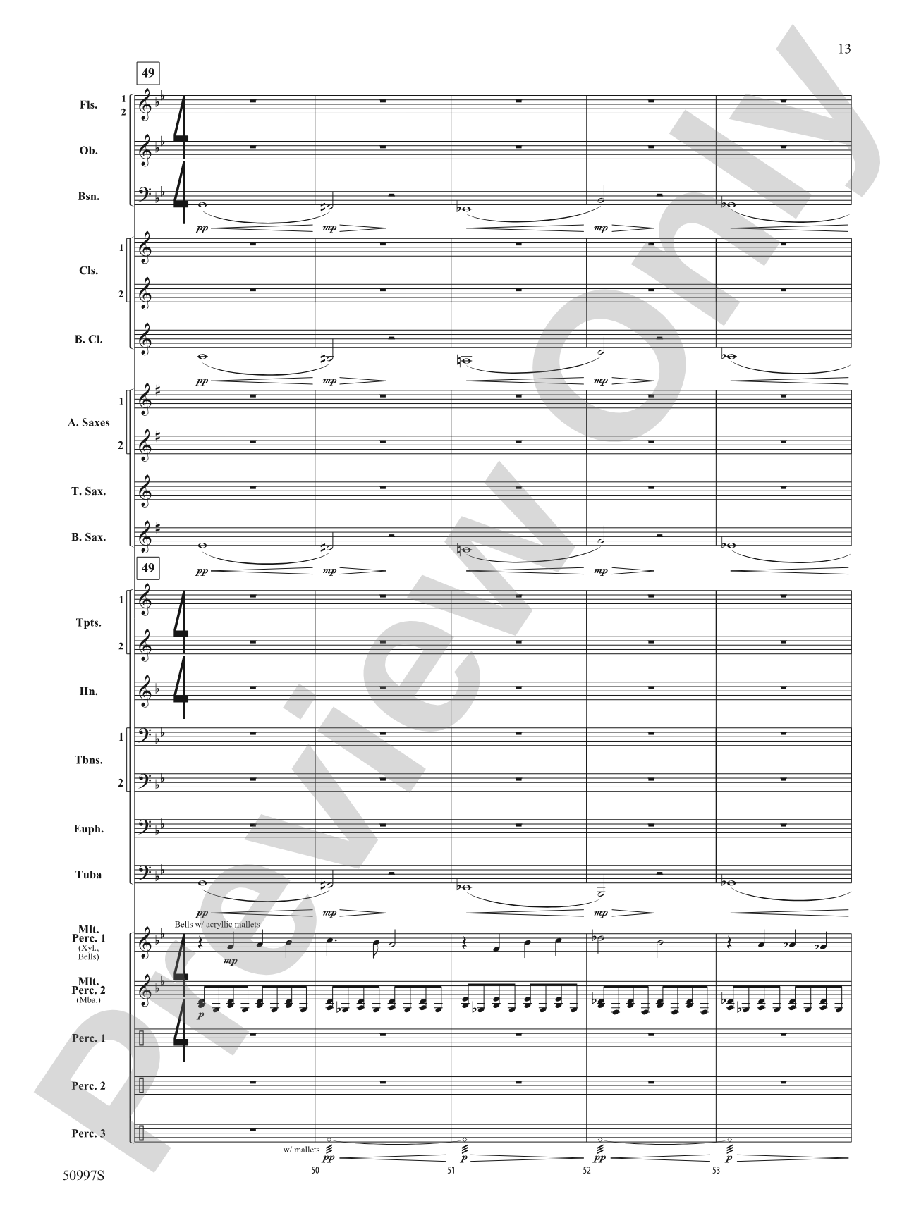 Rumba de la Tumba: Concert Band Conductor Score & Parts
