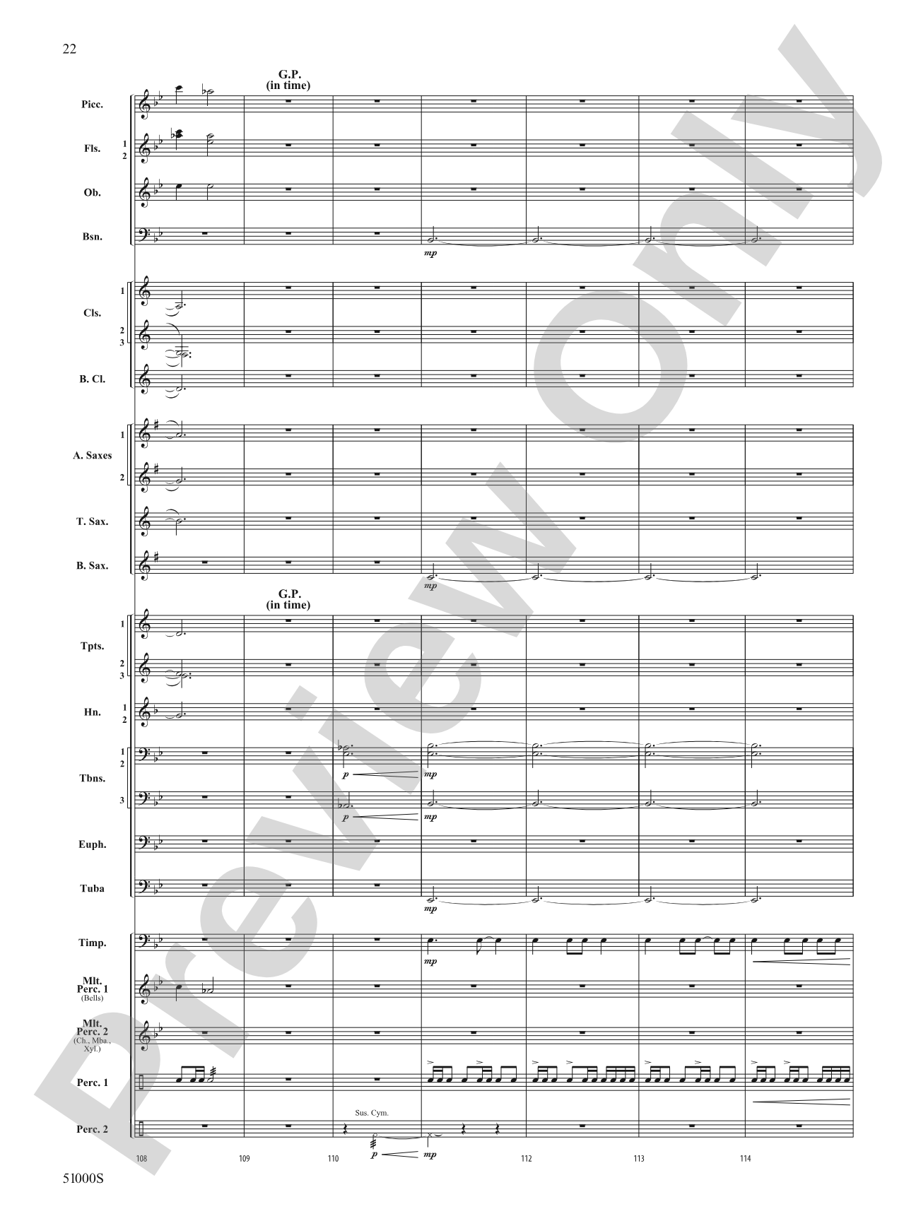 Eternal Flame: Concert Band Conductor Score & Parts