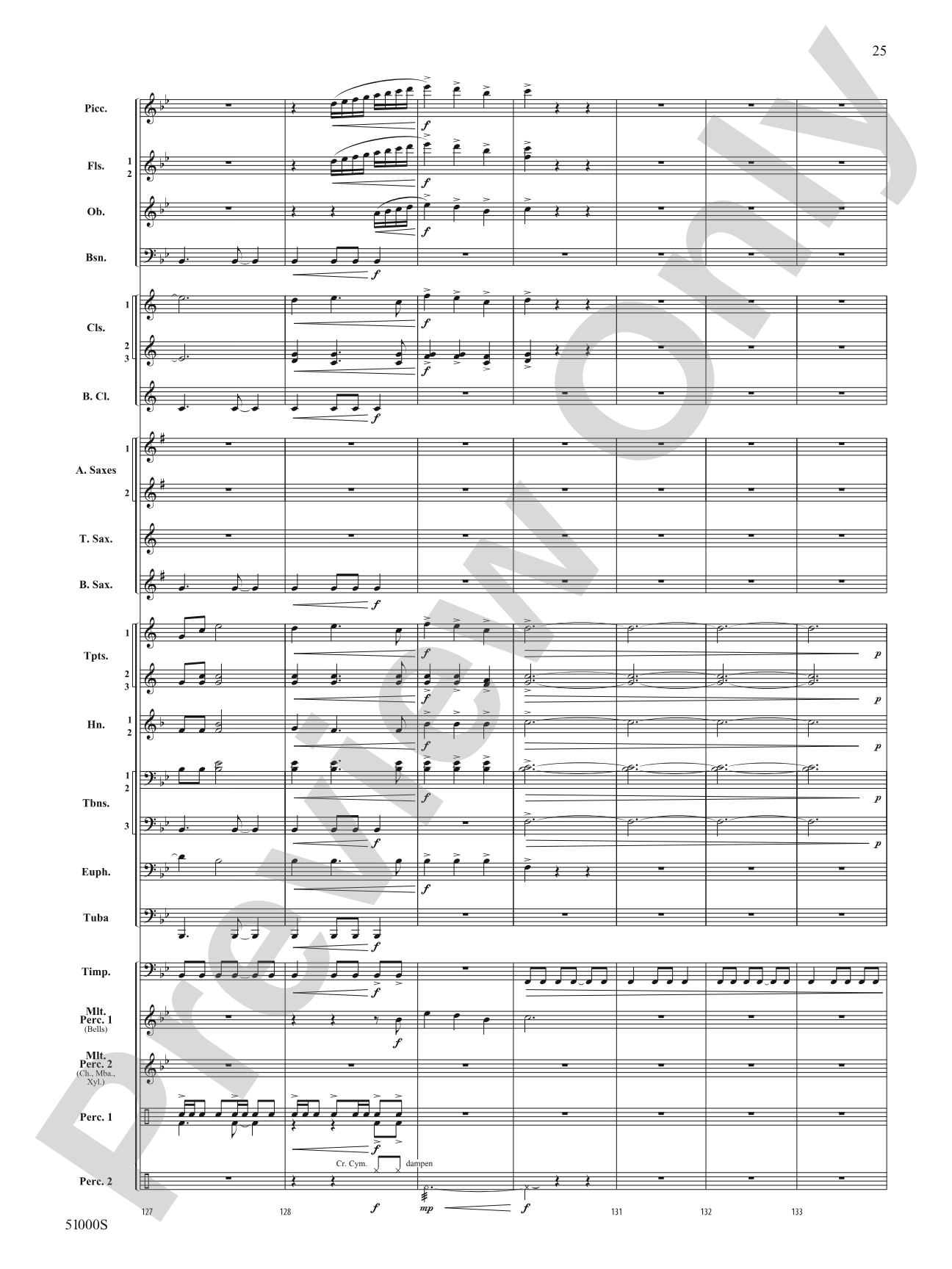 Eternal Flame: Concert Band Conductor Score & Parts
