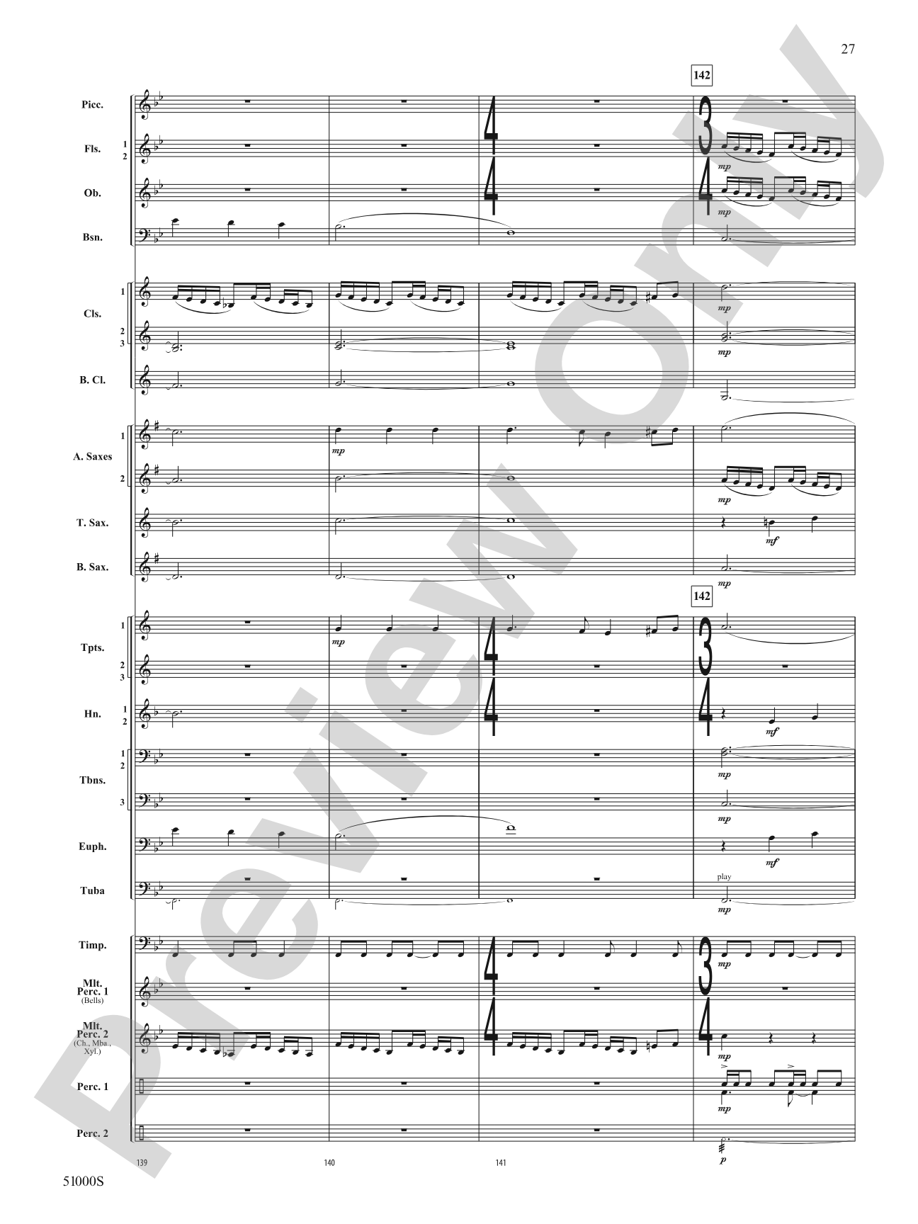 Eternal Flame: Concert Band Conductor Score & Parts