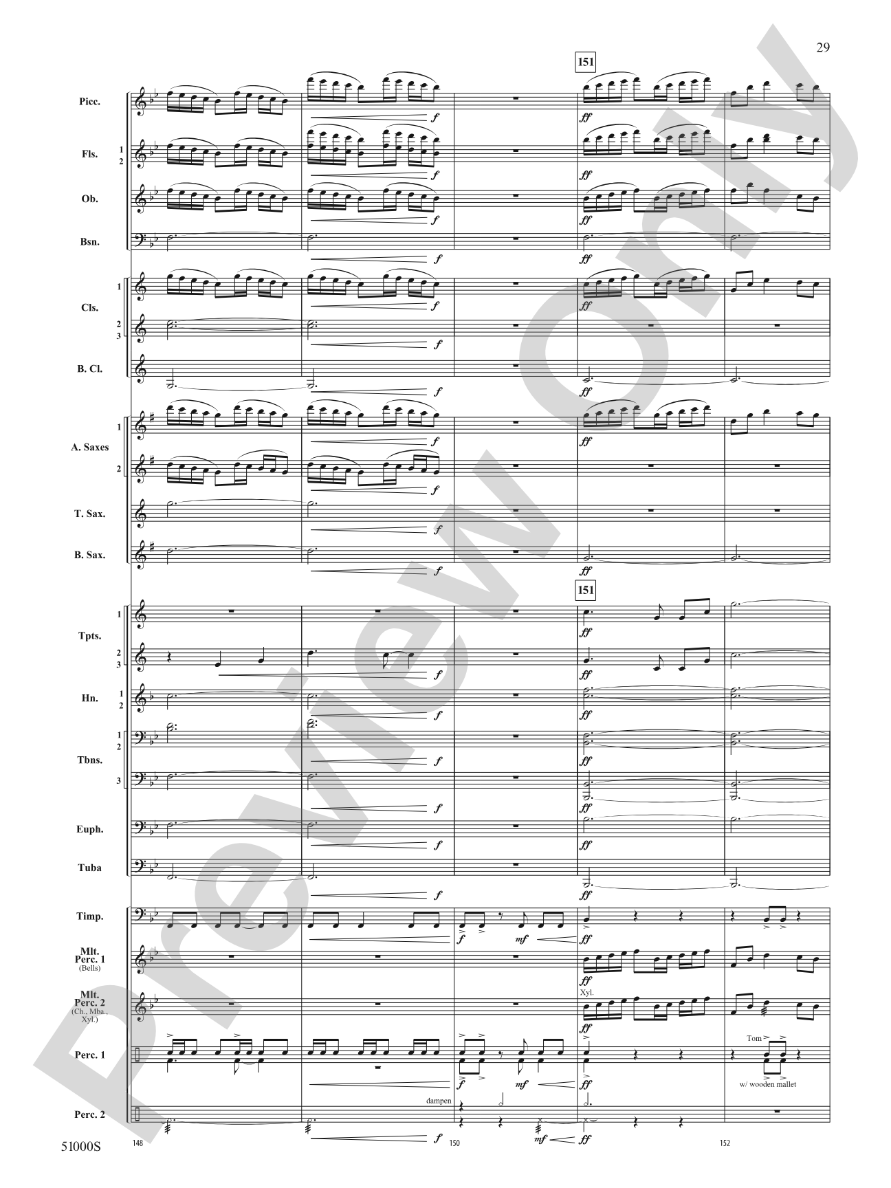 Eternal Flame: Concert Band Conductor Score & Parts