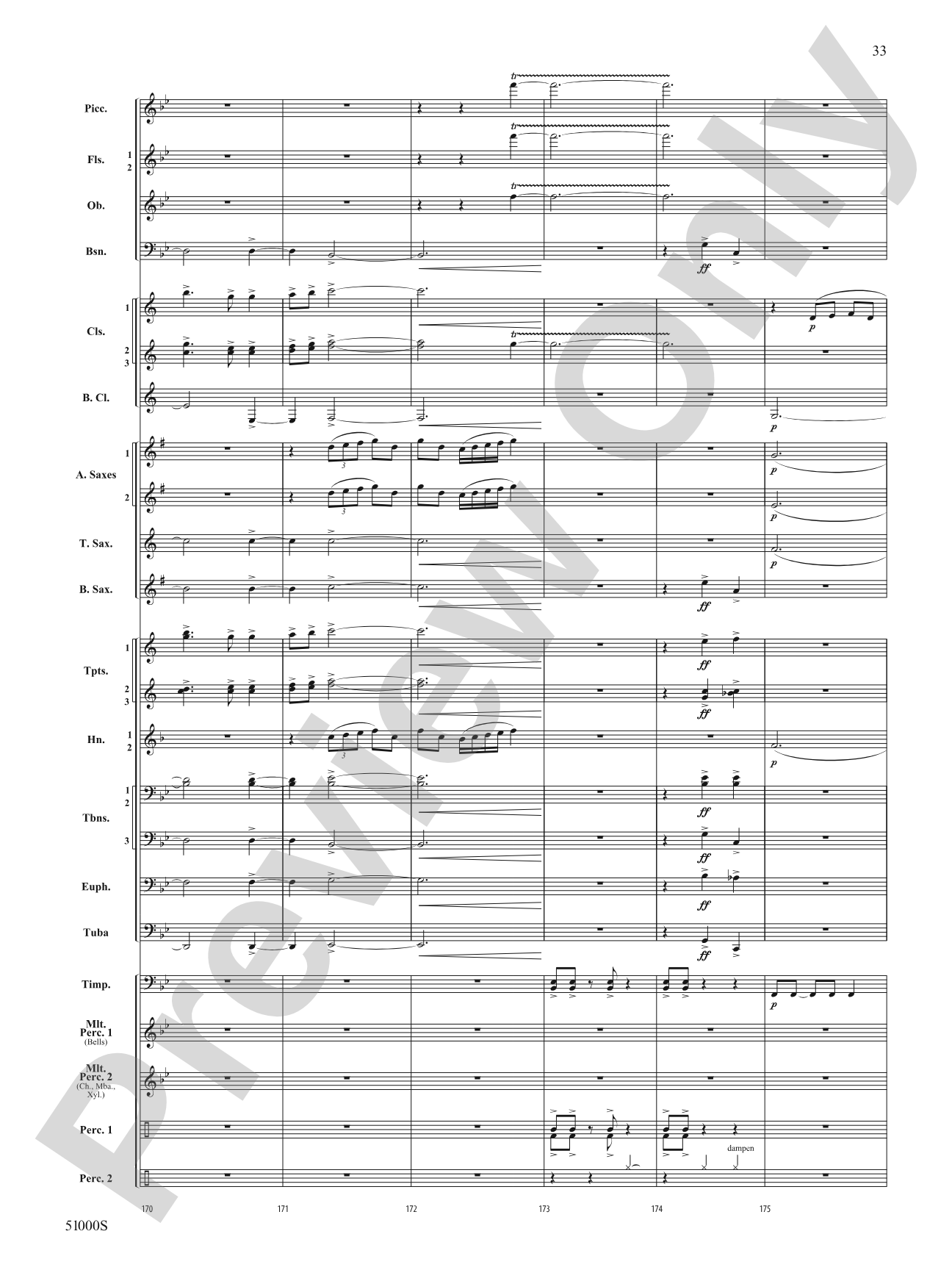 Eternal Flame: Concert Band Conductor Score & Parts