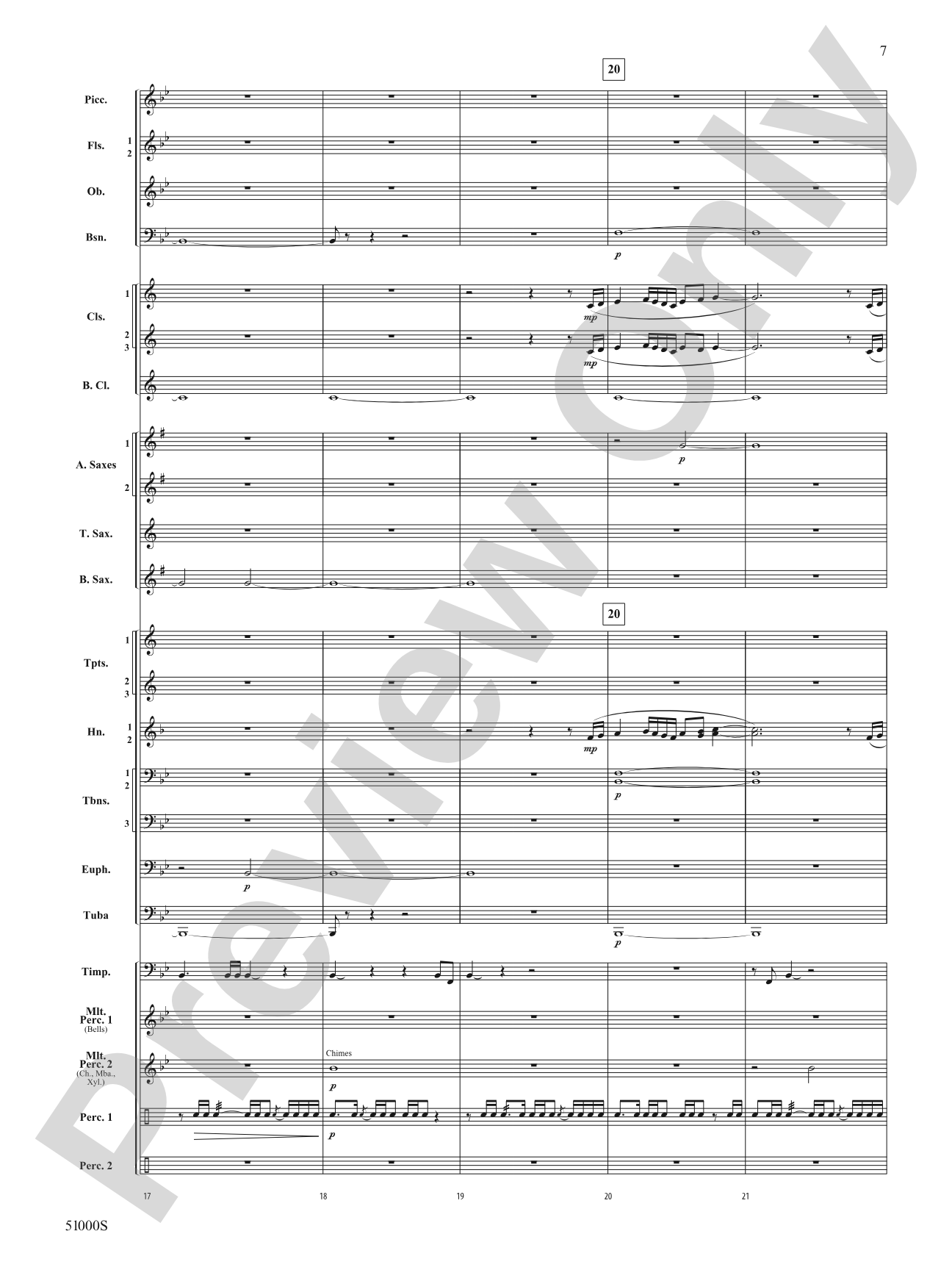 Eternal Flame: Concert Band Conductor Score & Parts