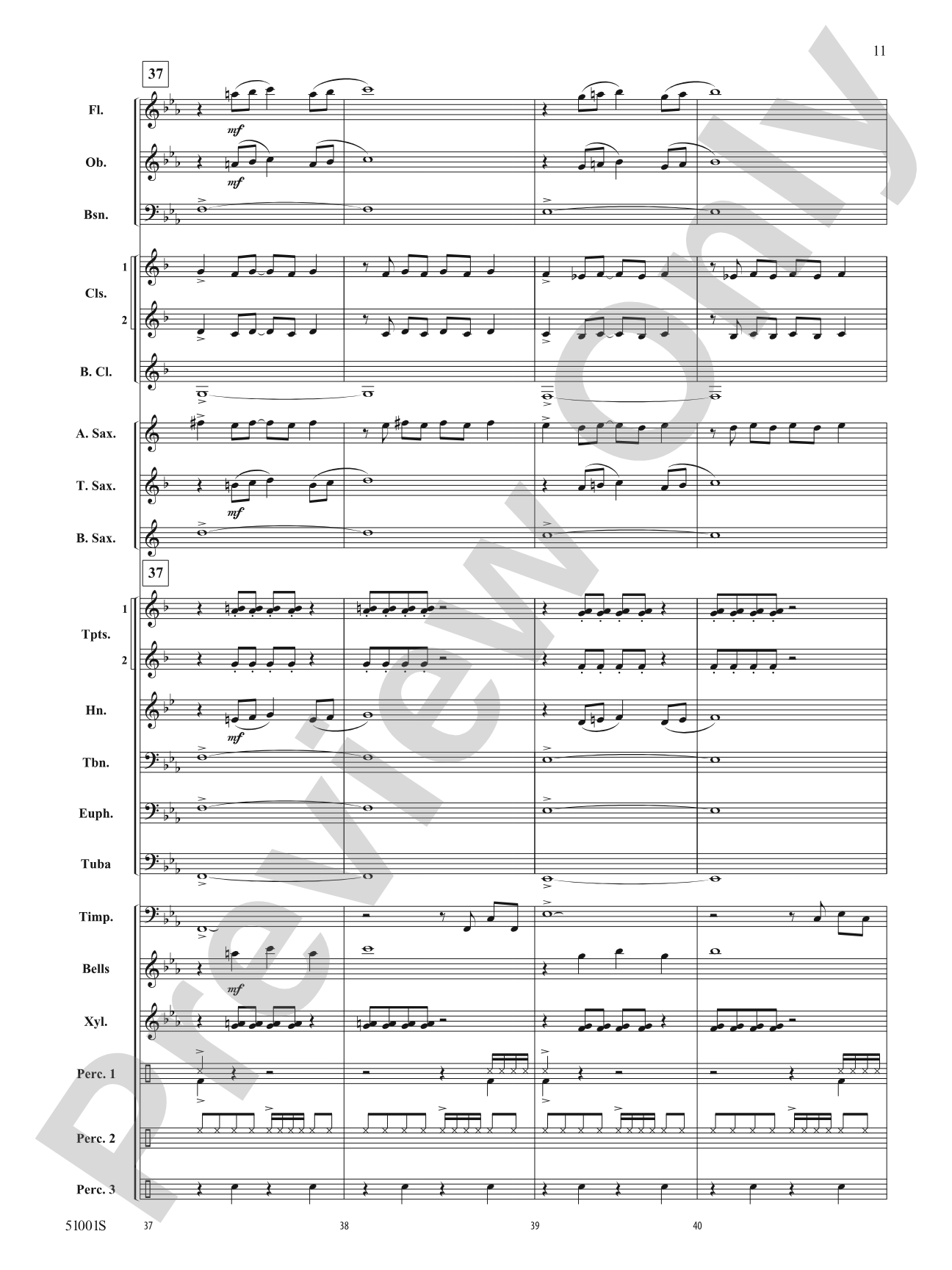 Skedaddle: Concert Band Conductor Score & Parts
