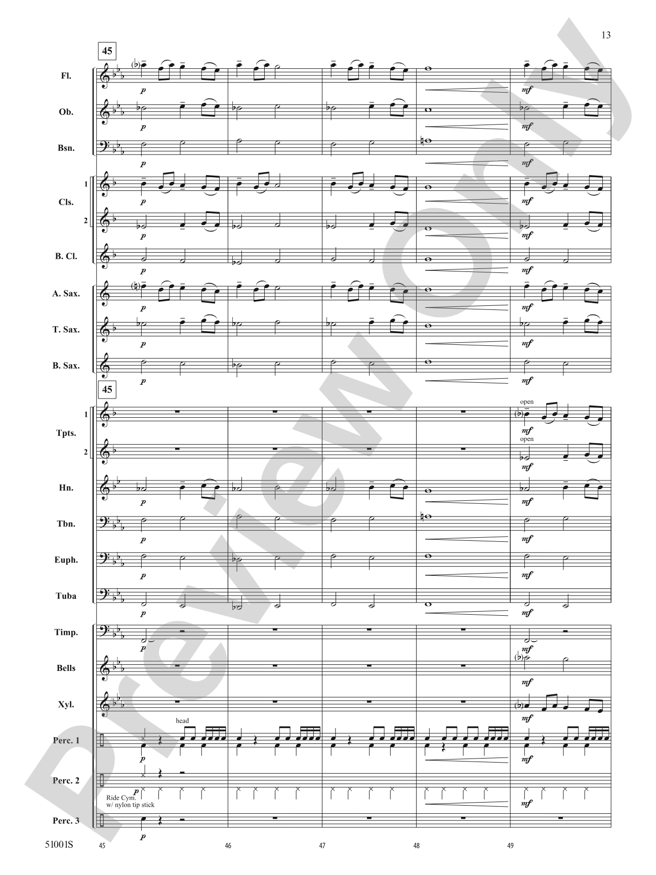 Skedaddle: Concert Band Conductor Score & Parts
