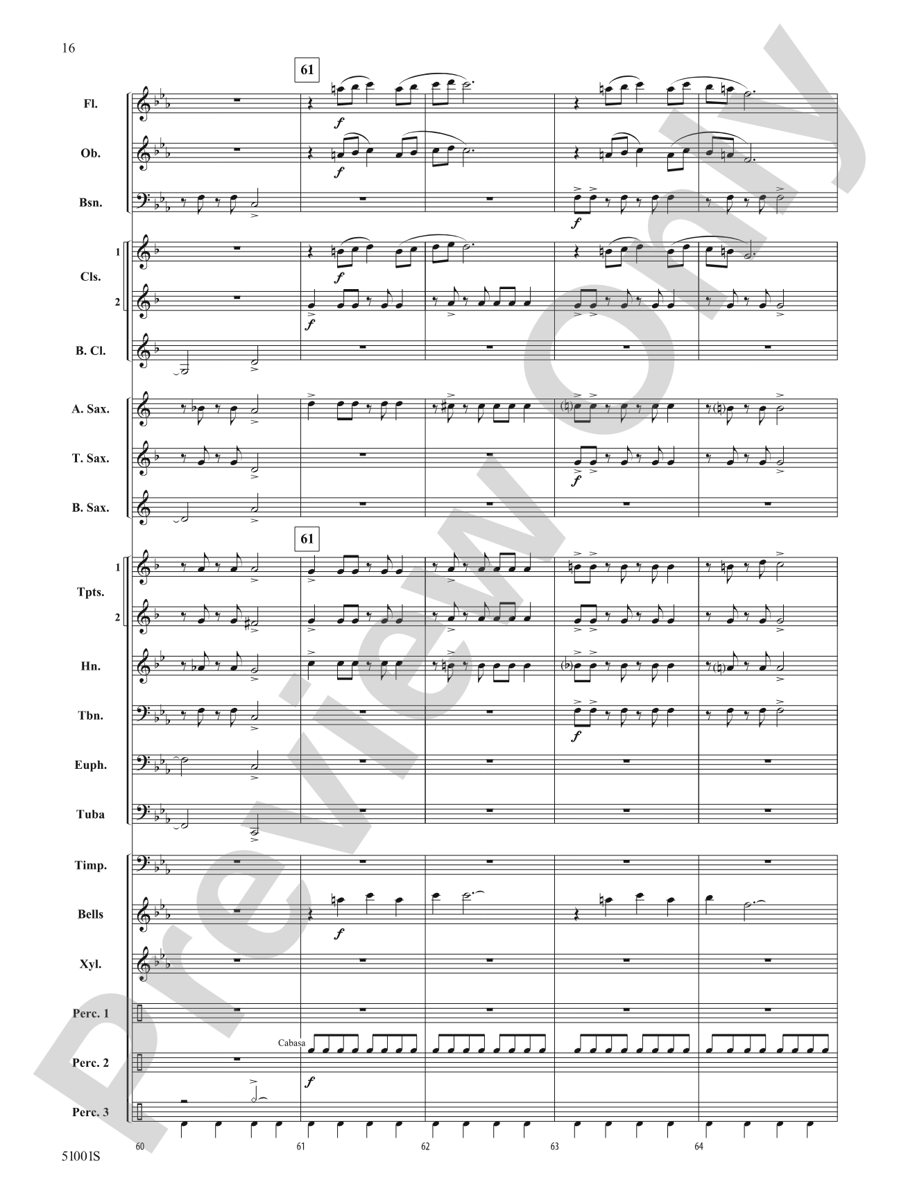 Skedaddle: Concert Band Conductor Score & Parts
