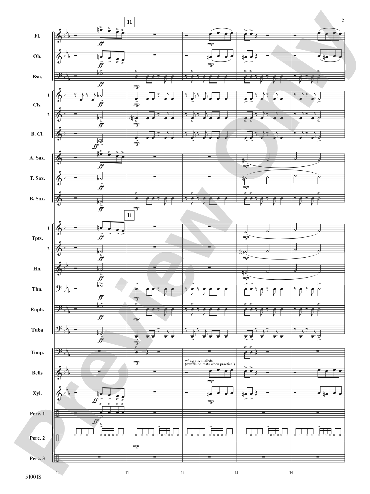 Skedaddle: Concert Band Conductor Score & Parts