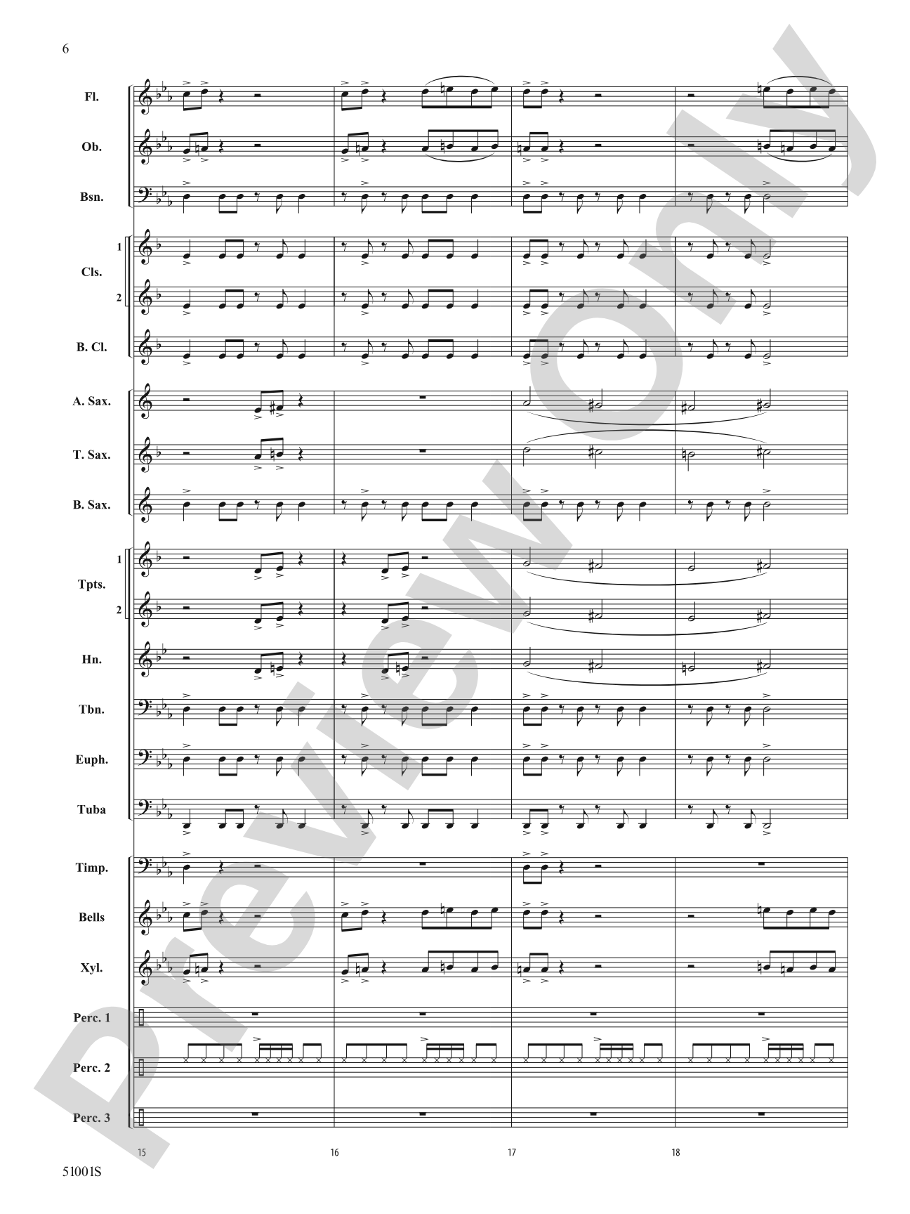 Skedaddle: Concert Band Conductor Score & Parts