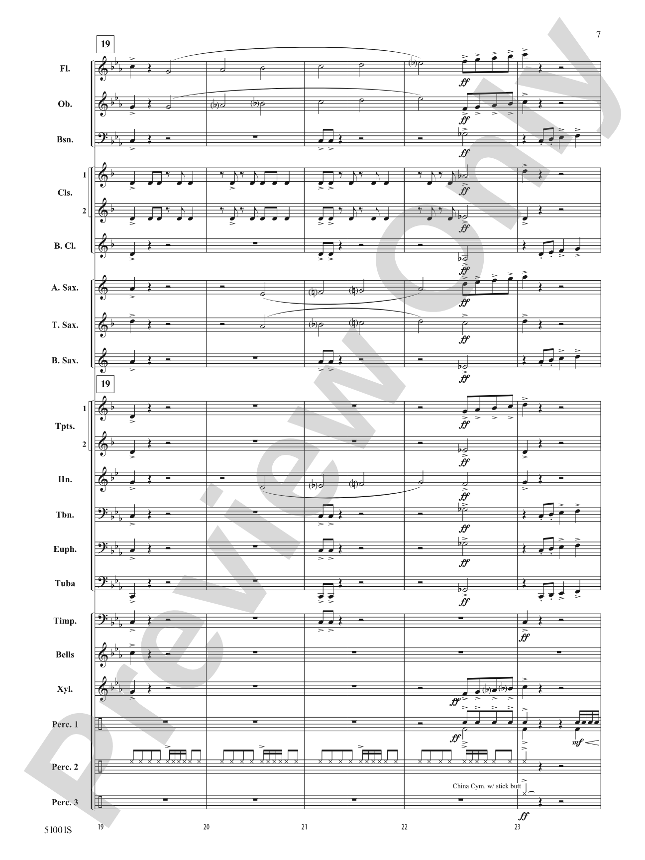 Skedaddle: Concert Band Conductor Score & Parts