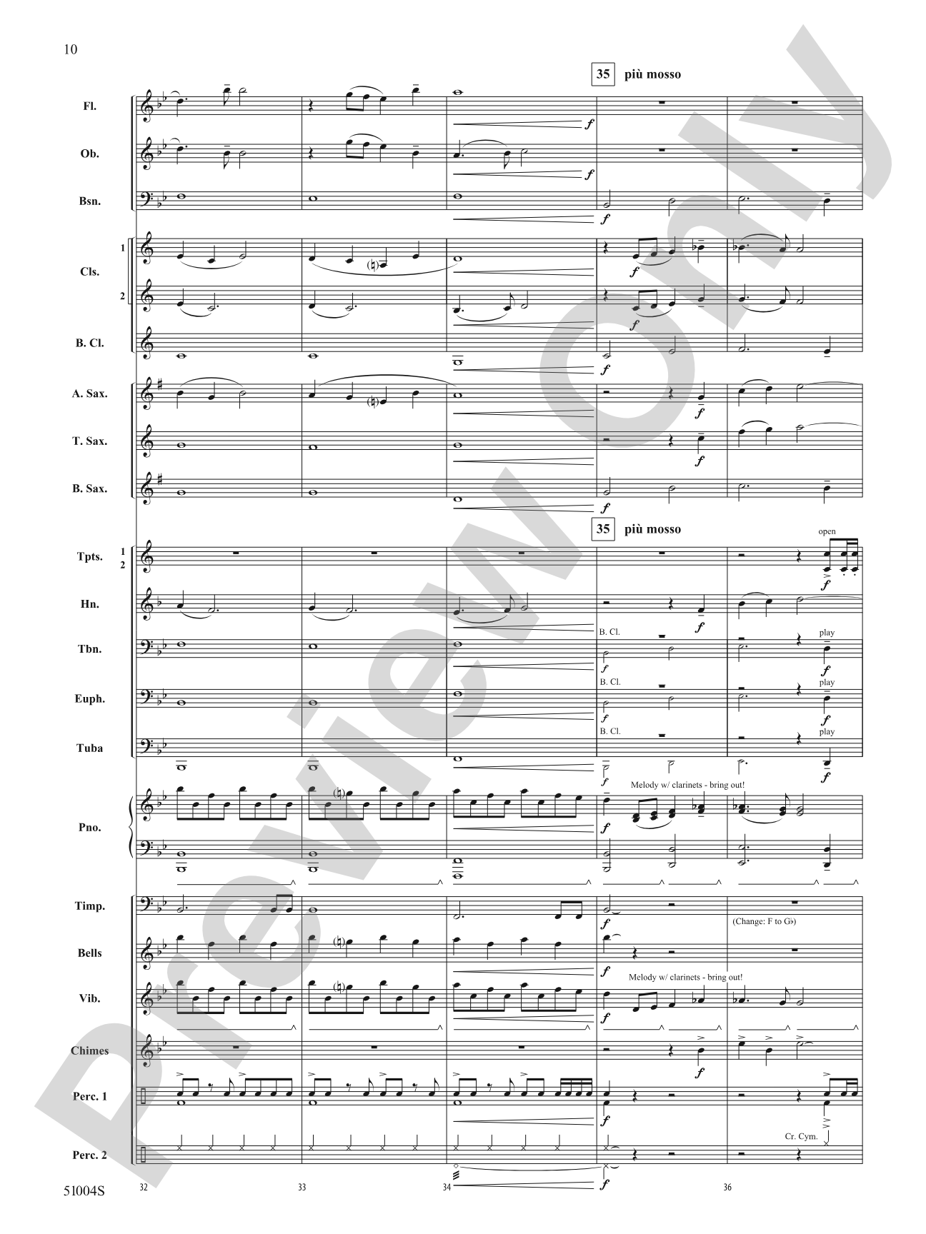 Before the Dawn: Concert Band Conductor Score & Parts
