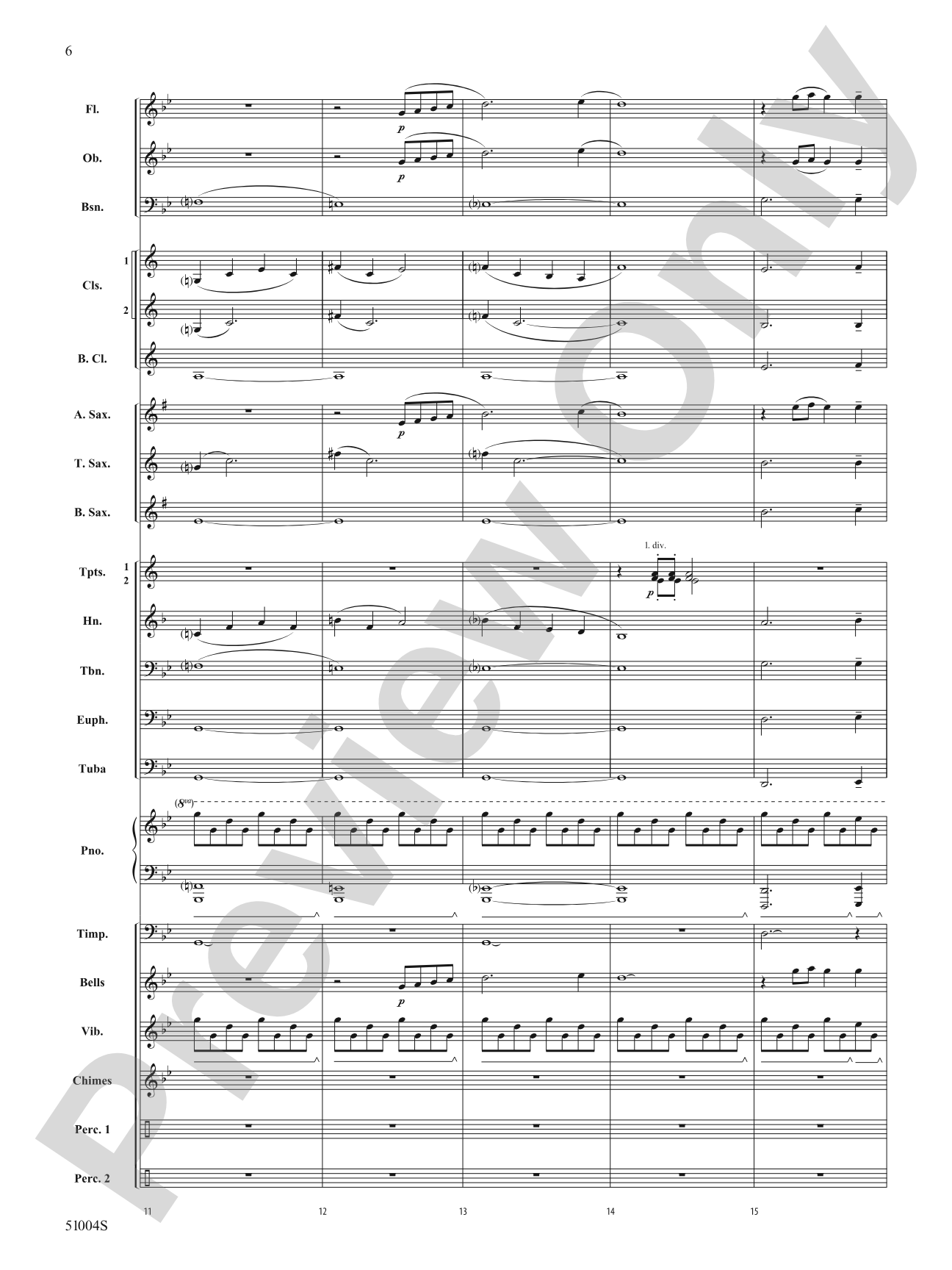 Before the Dawn: Concert Band Conductor Score & Parts