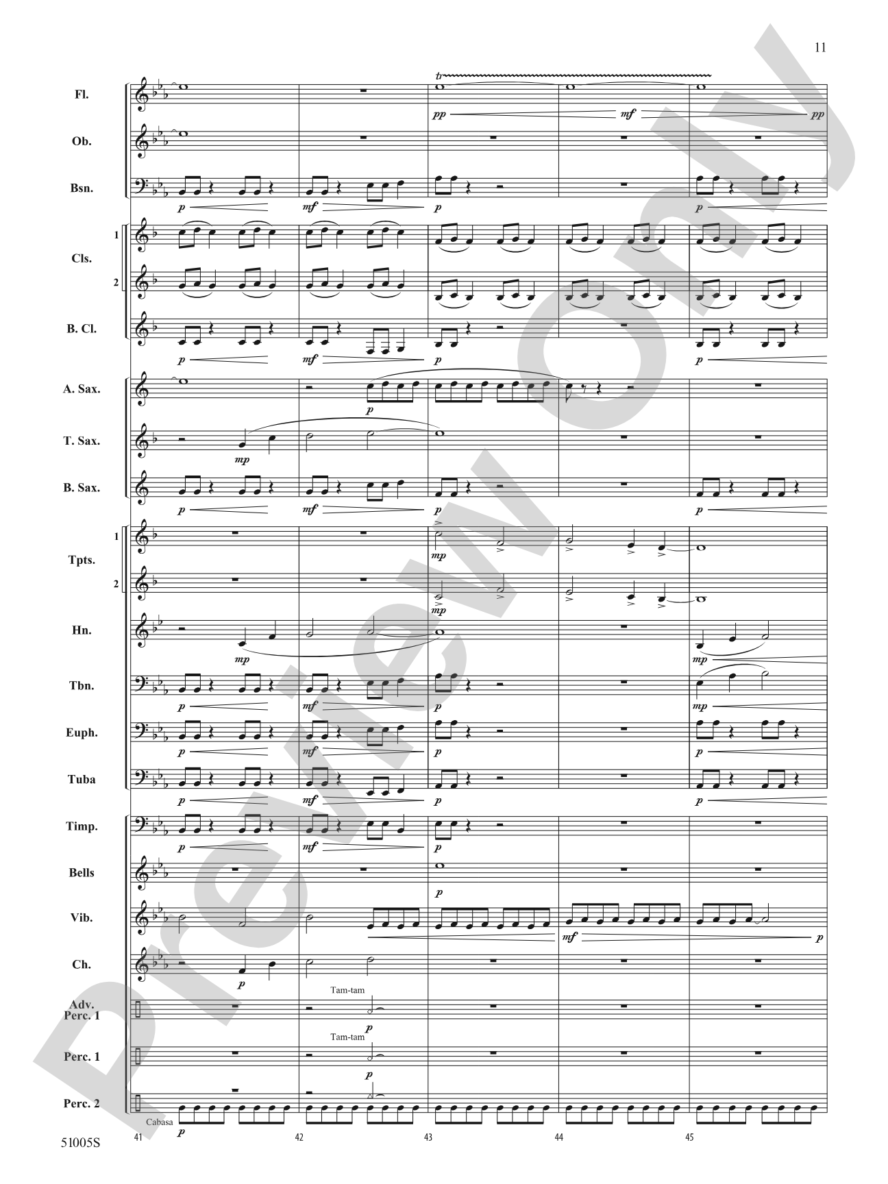 Ripple Effect: Concert Band Conductor Score & Parts
