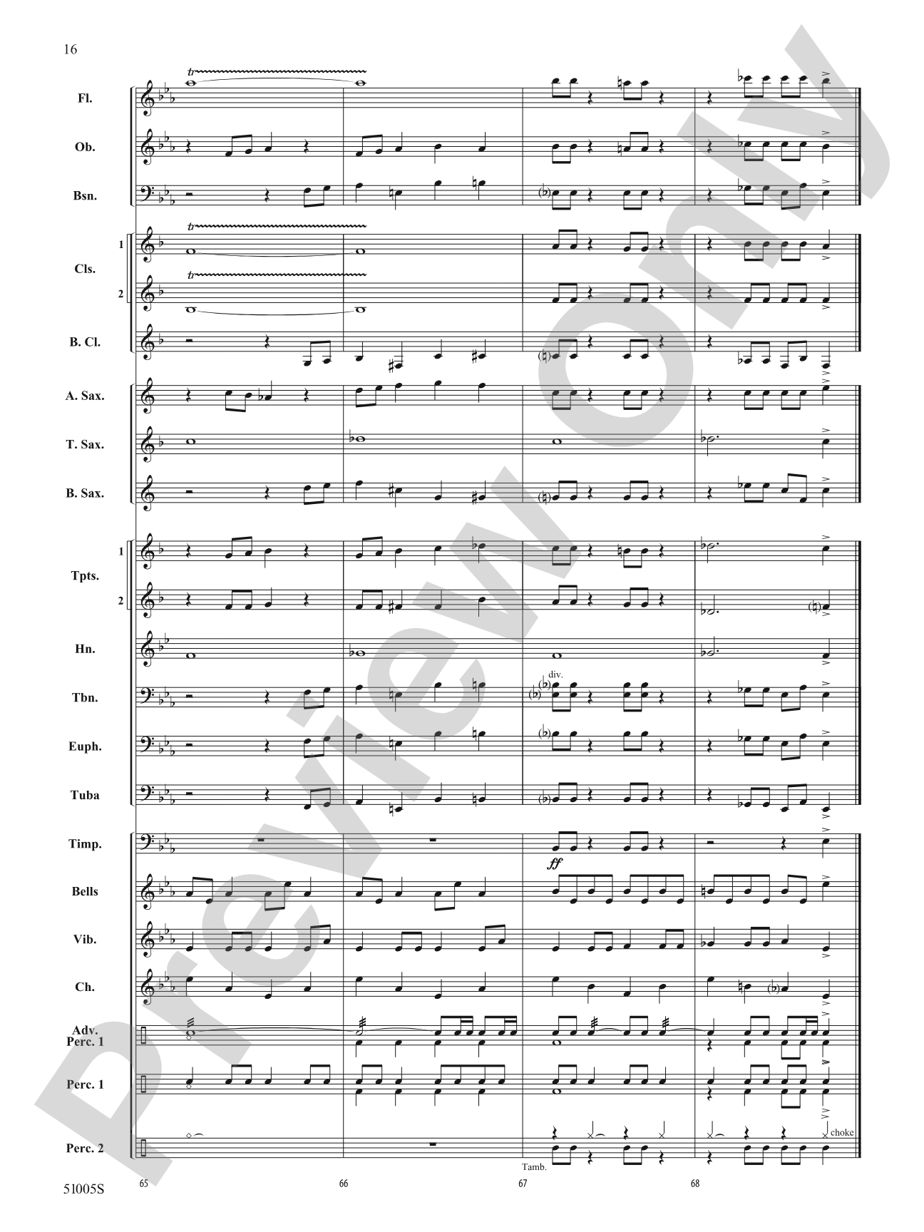 Ripple Effect: Concert Band Conductor Score & Parts
