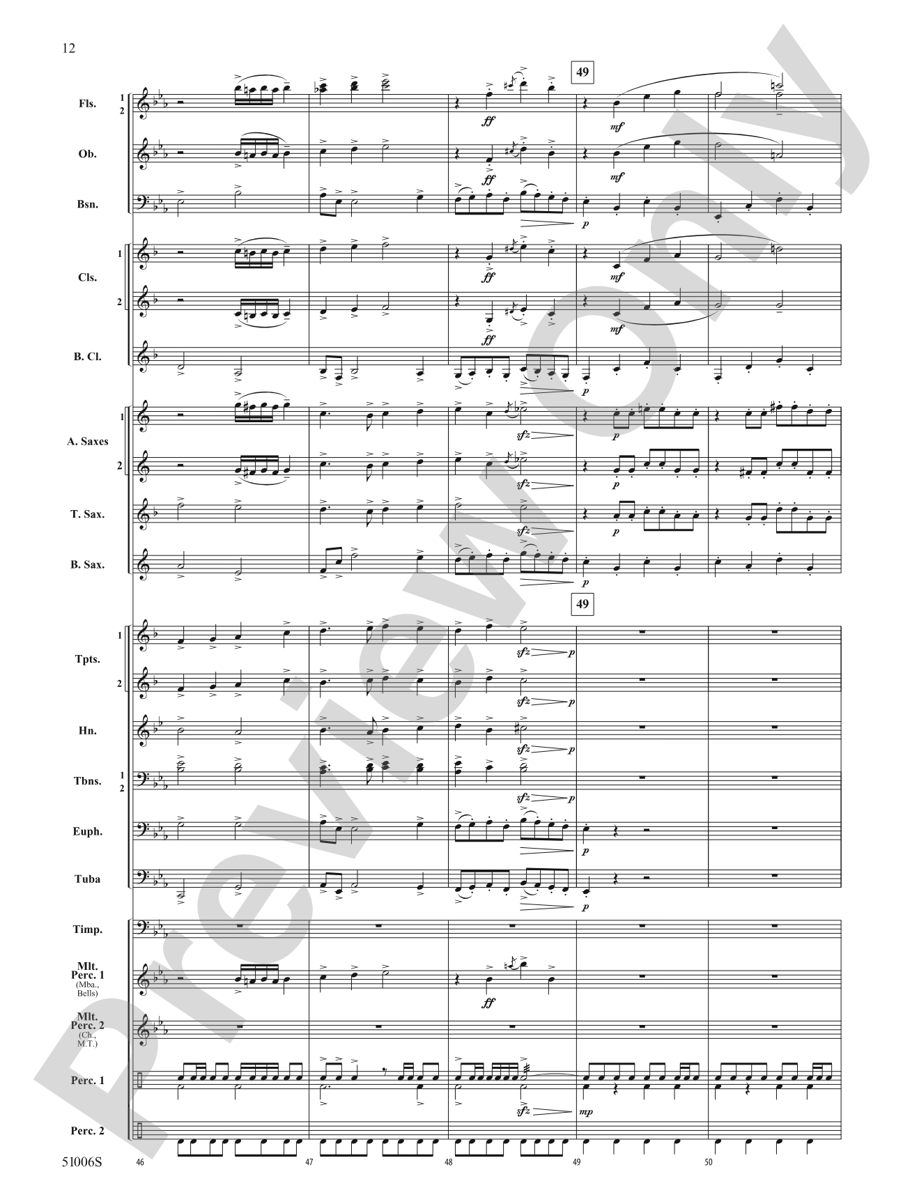 Across the Alaskan Snow: Concert Band Conductor Score & Parts