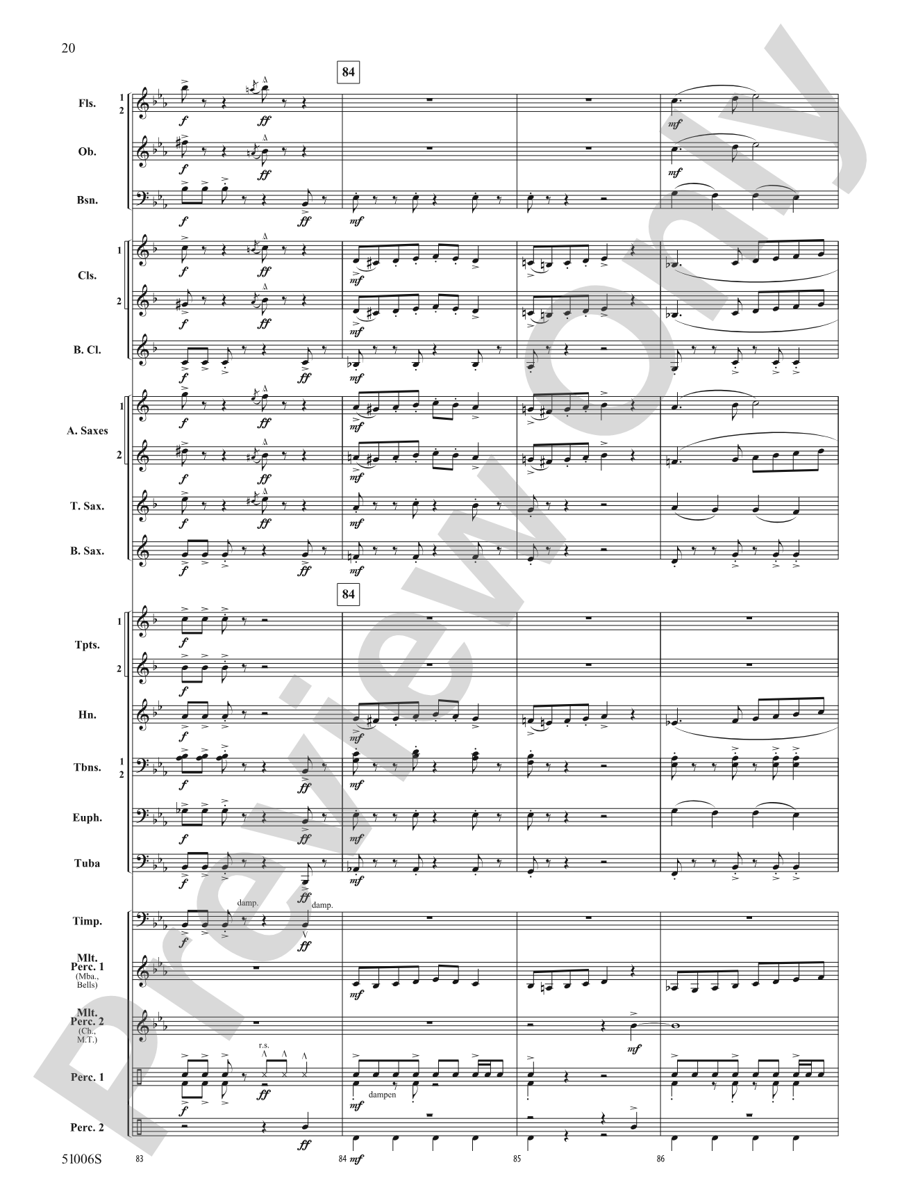 Across the Alaskan Snow: Concert Band Conductor Score & Parts