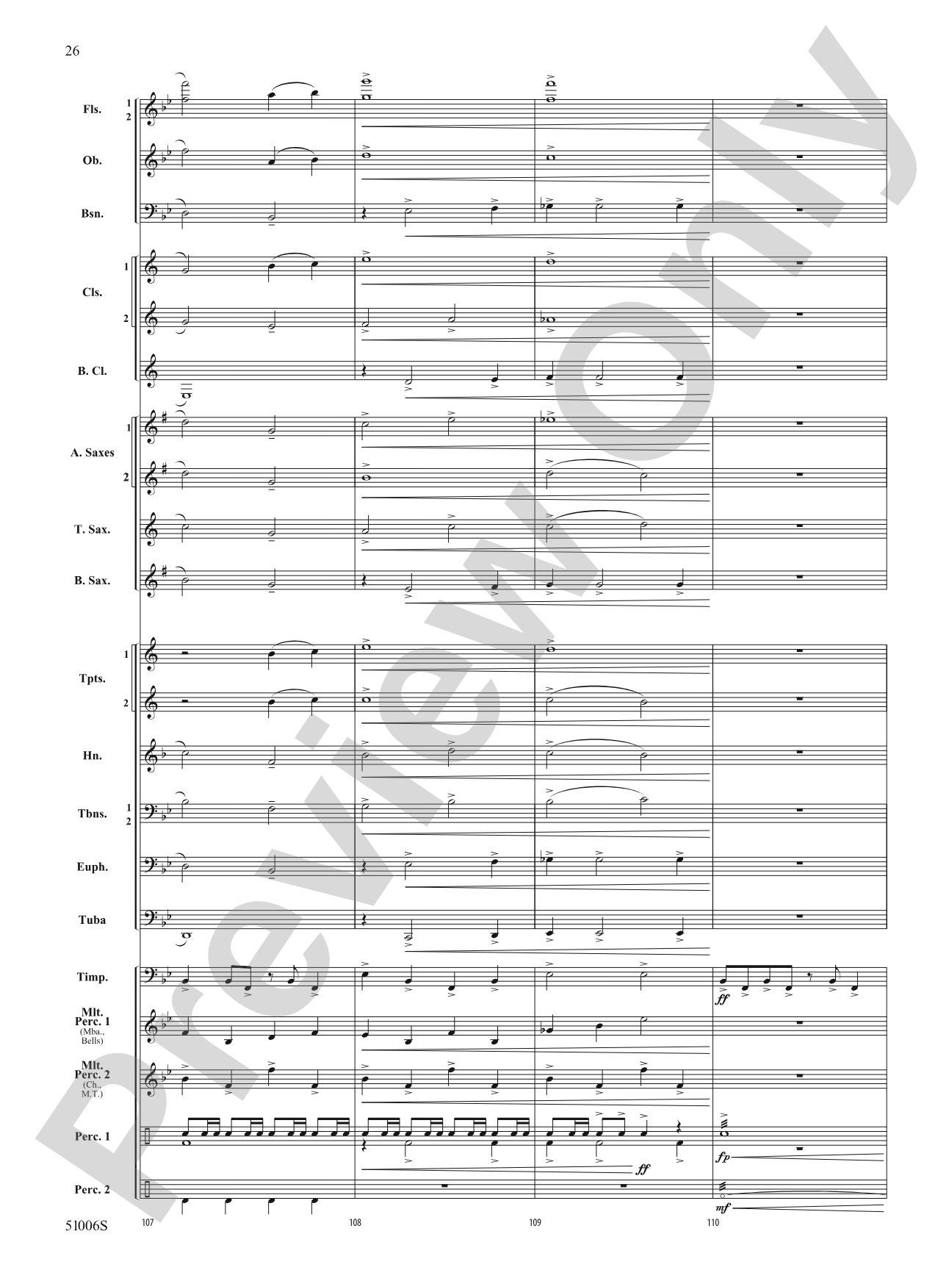 Across the Alaskan Snow: Concert Band Conductor Score & Parts