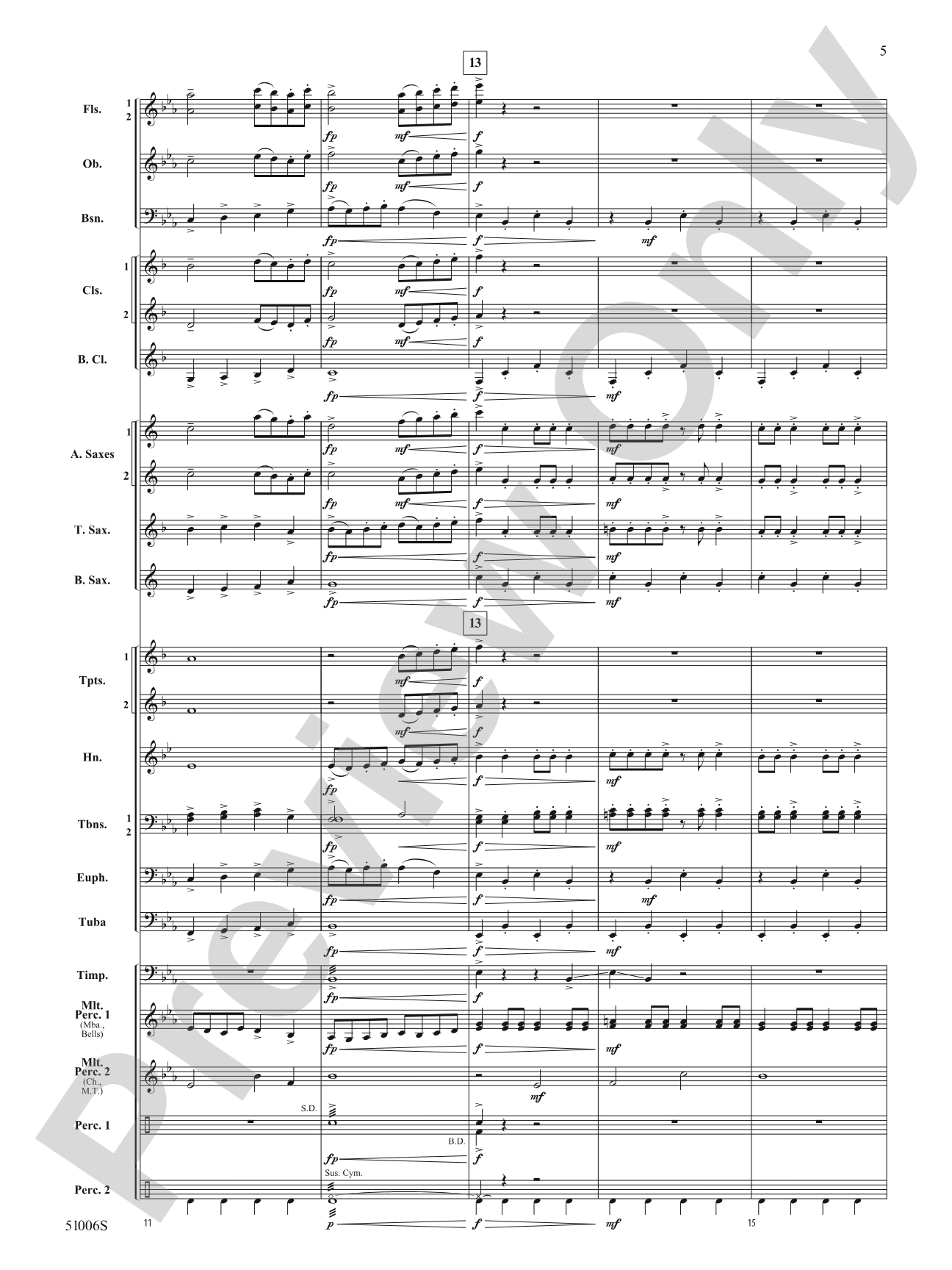 Across the Alaskan Snow: Concert Band Conductor Score & Parts
