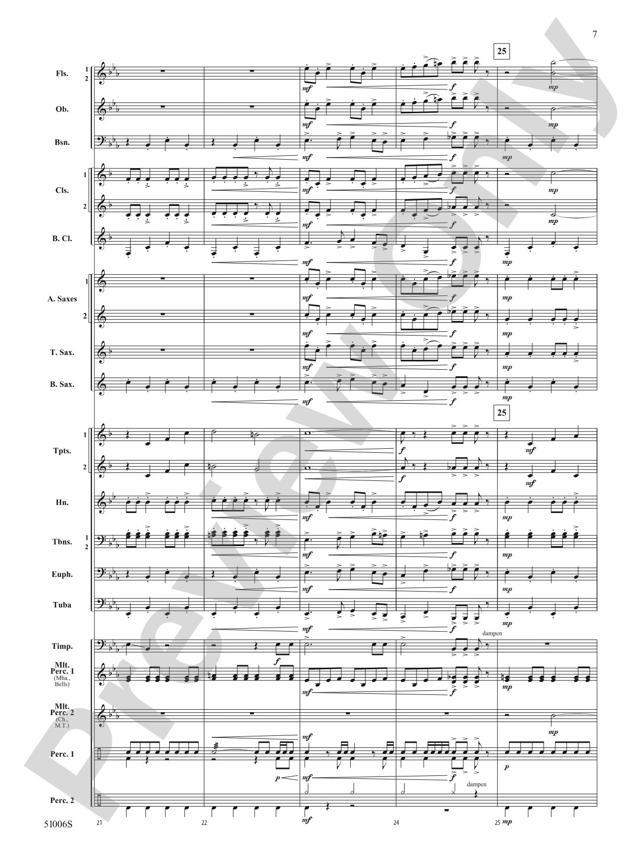 Across the Alaskan Snow: Concert Band Conductor Score & Parts