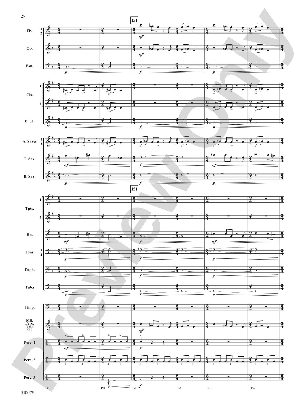 Behemoth: Concert Band Conductor Score & Parts