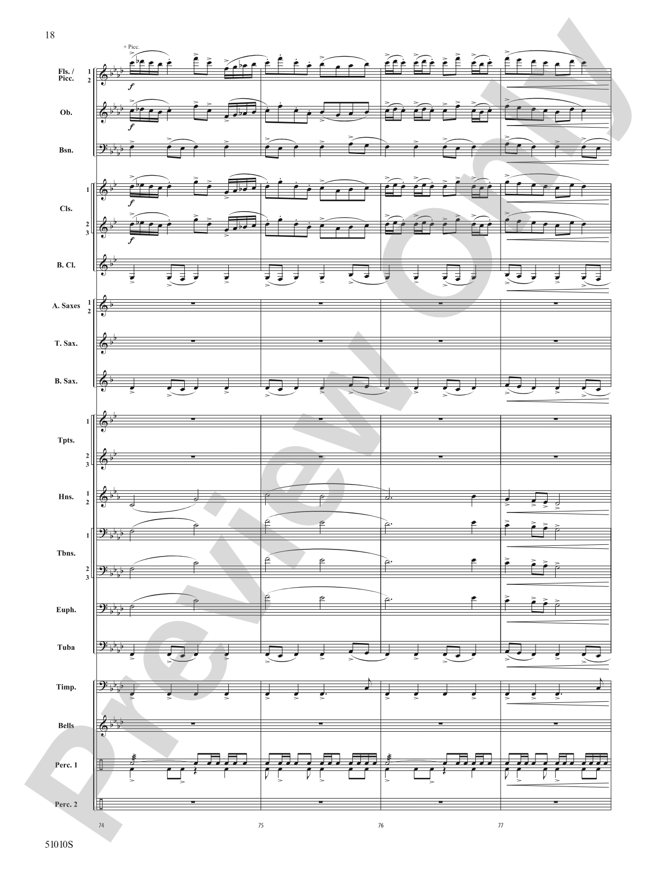 Sentinel: Concert Band Conductor Score & Parts